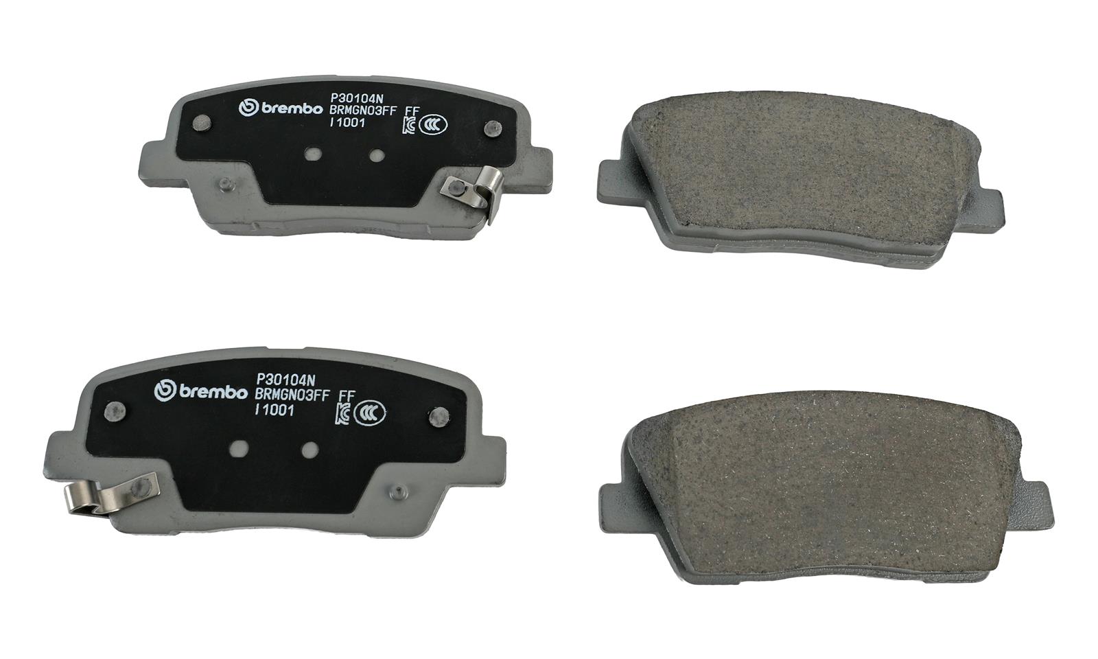 Brembo P30104N Brembo NAO Ceramic Brake Pads | Summit Racing
