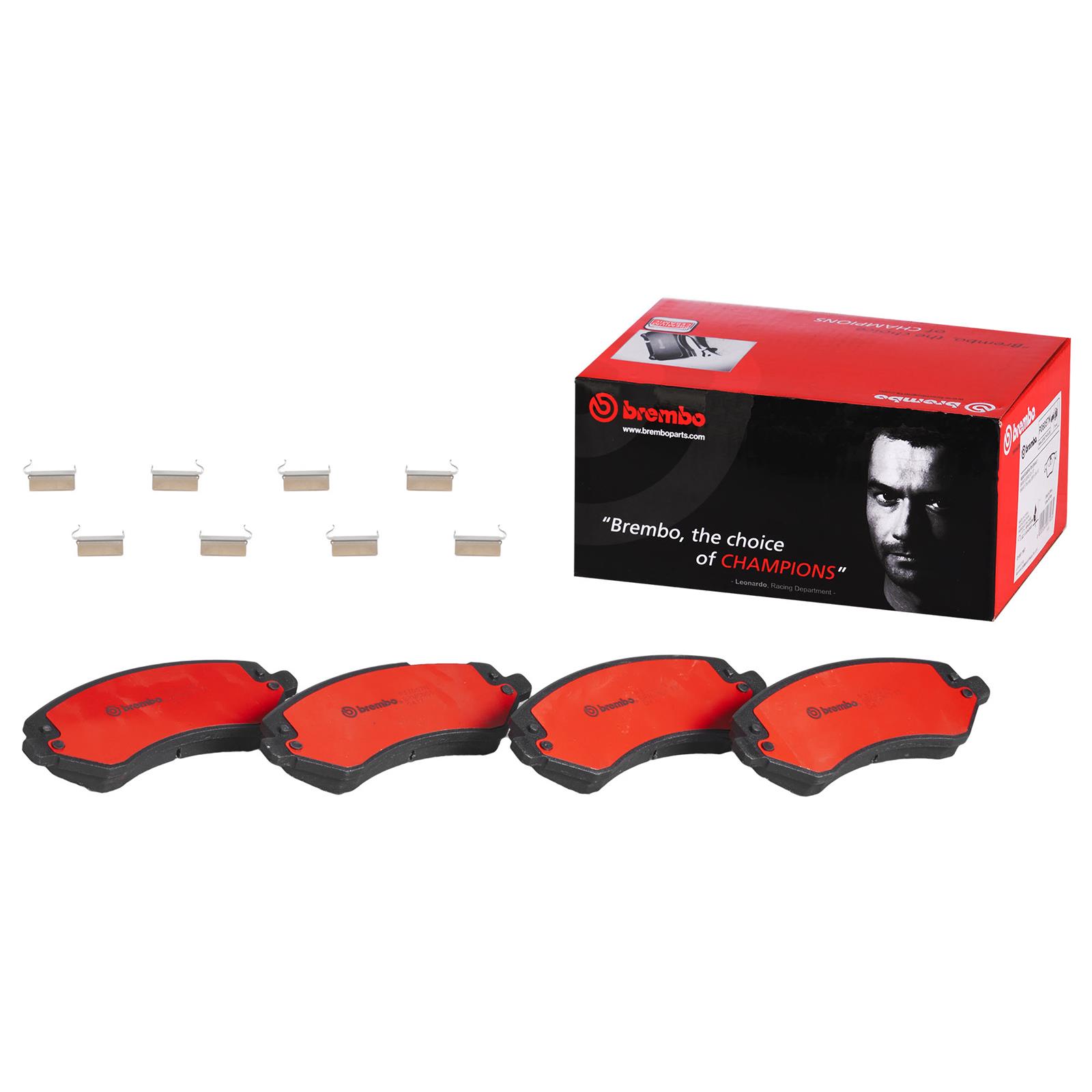Brembo P37007N Brembo NAO Ceramic Brake Pads Summit Racing