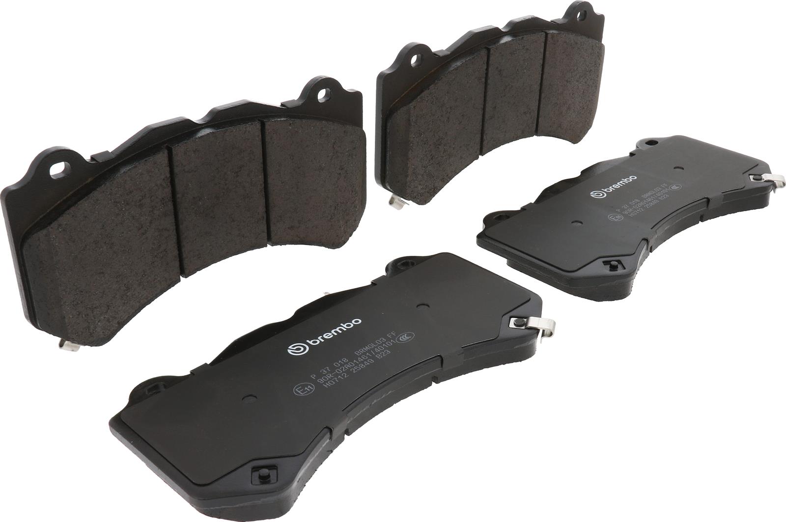 Brembo P37018 Brembo Low-Met Brake Pads | Summit Racing
