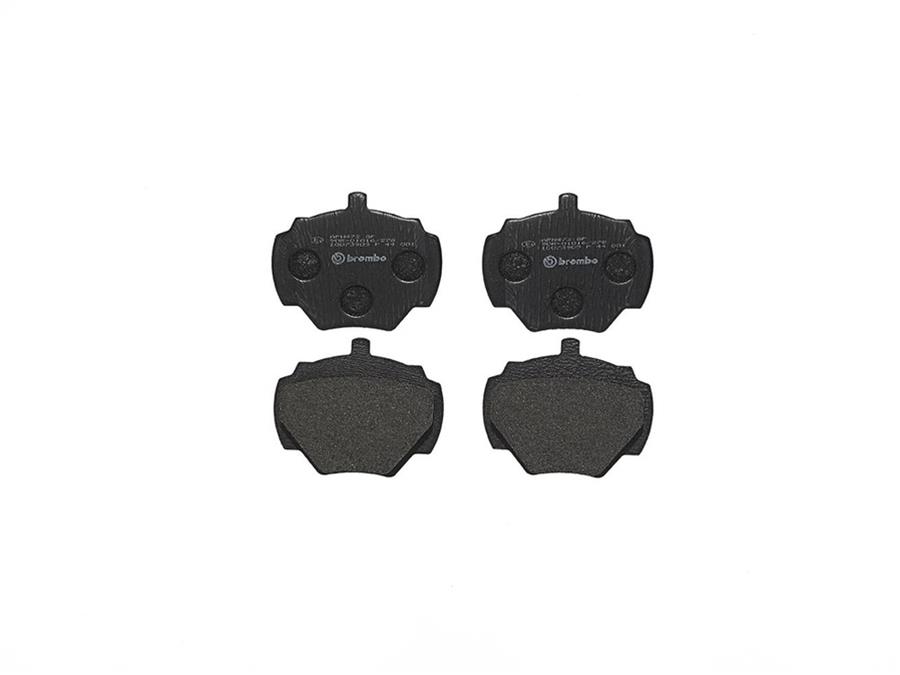 Brembo Low-Met Brake Pads P44001 Pads, Brembo, Semi-Metallic, Integrally Molded, Shims, Land Rover, Set thumbnail 4