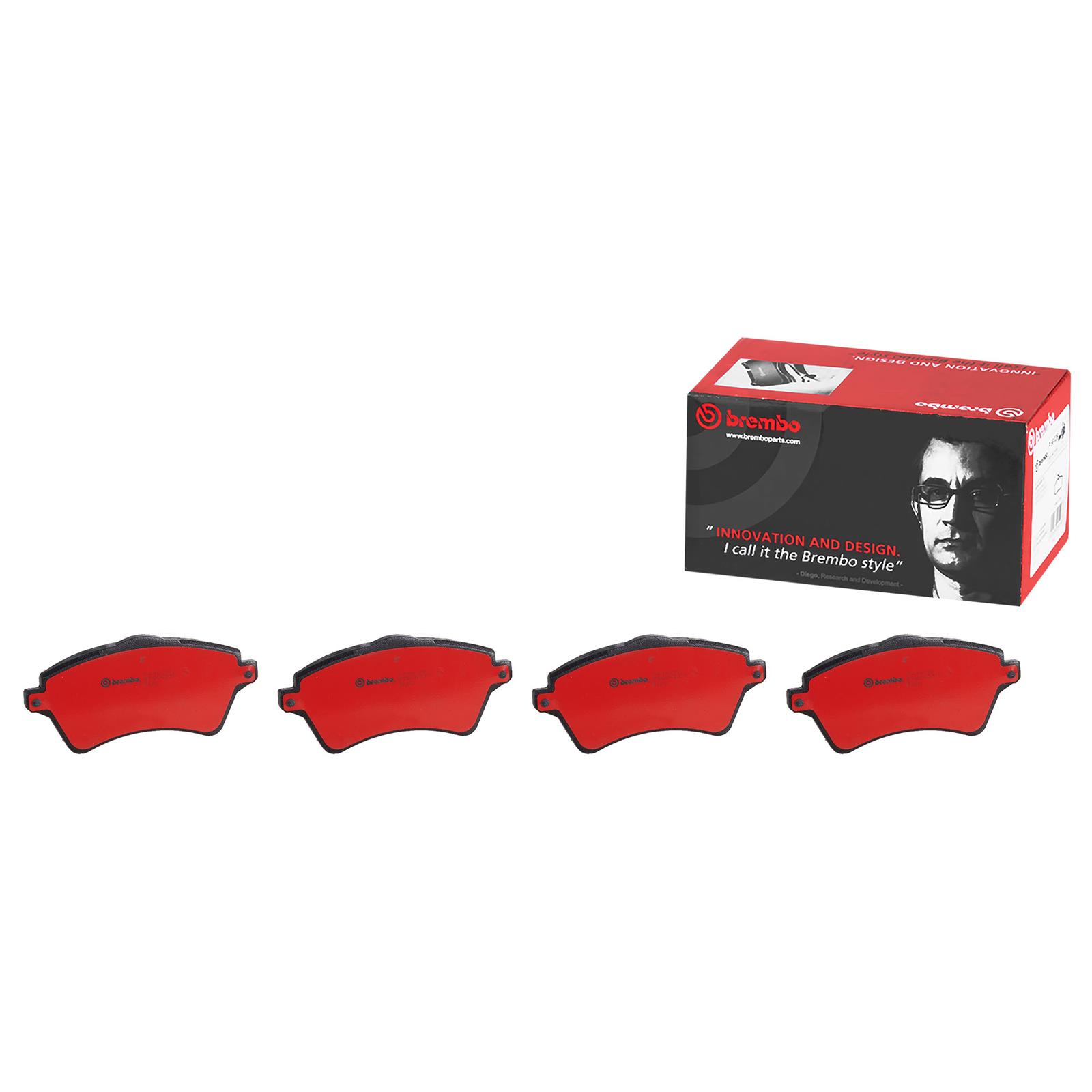 Brembo P44011N Brembo NAO Ceramic Brake Pads Summit Racing
