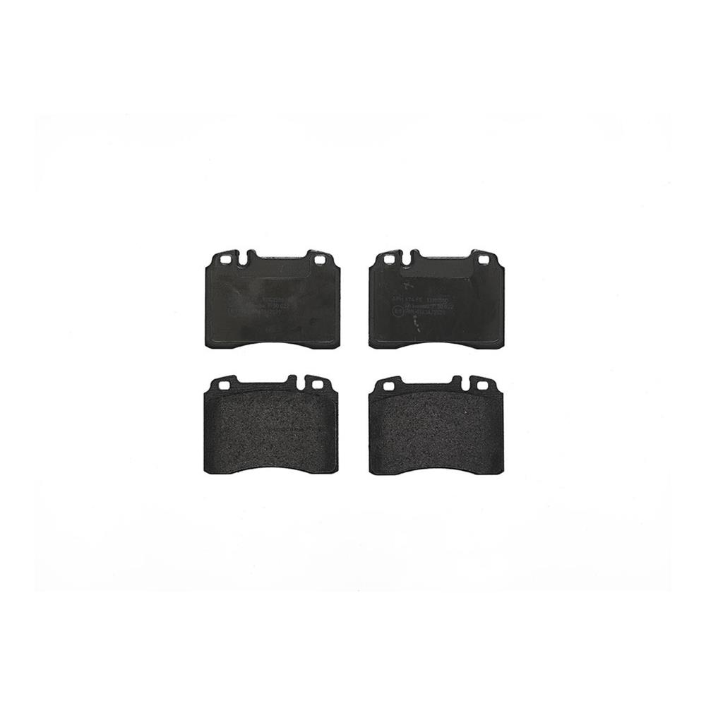 Brembo Low-Met Brake Pads P50022 Pads, Low-Met, Semi-metallic, Integrally Molded, Shims, Front, Mercedes-Benz, Set thumbnail 3