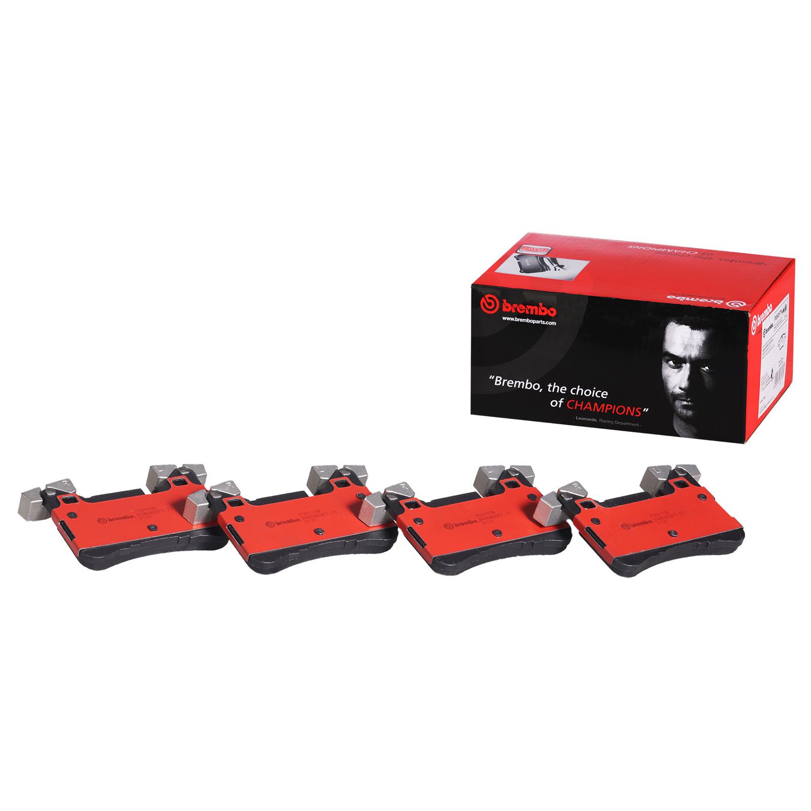 Brembo P50110N Brembo NAO Ceramic Brake Pads Summit Racing