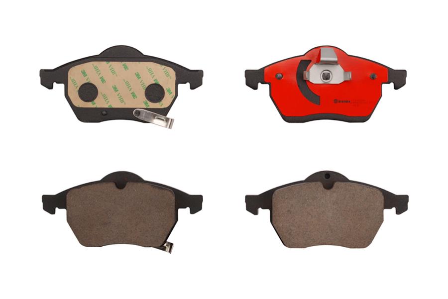 Brembo NAO Ceramic Brake Pads P59029N Pads, Brembo, Ceramic, Integrally Molded, Shims, Isuzu, Set thumbnail 2