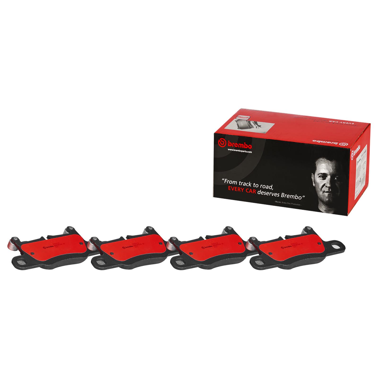 Brembo P65031N Brembo NAO Ceramic Brake Pads Summit Racing