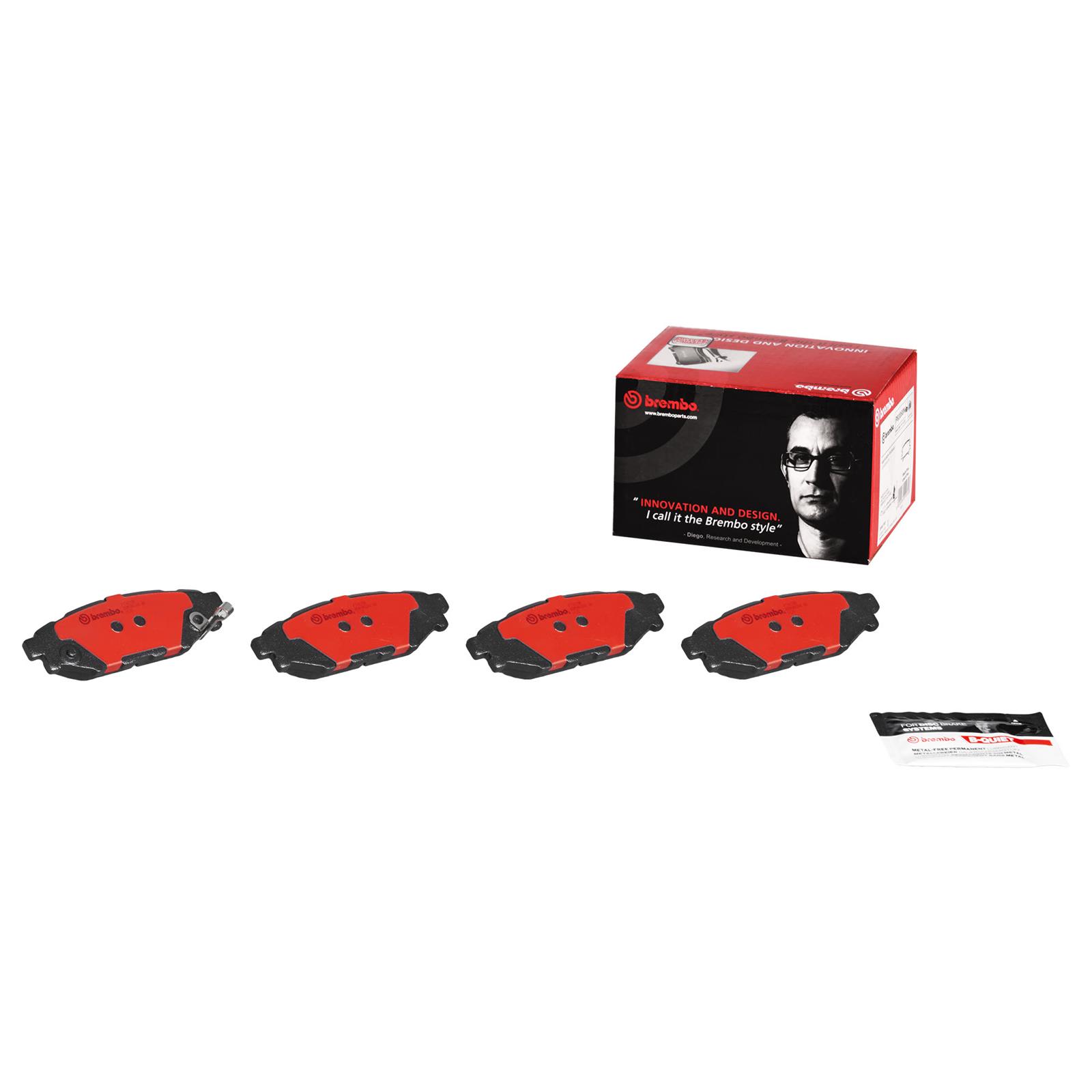 Brembo P78020N Brembo NAO Ceramic Brake Pads Summit Racing