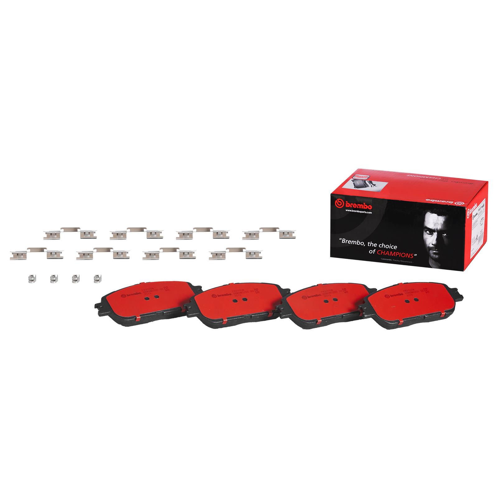 Brembo P83105N Brembo NAO Ceramic Brake Pads Summit Racing