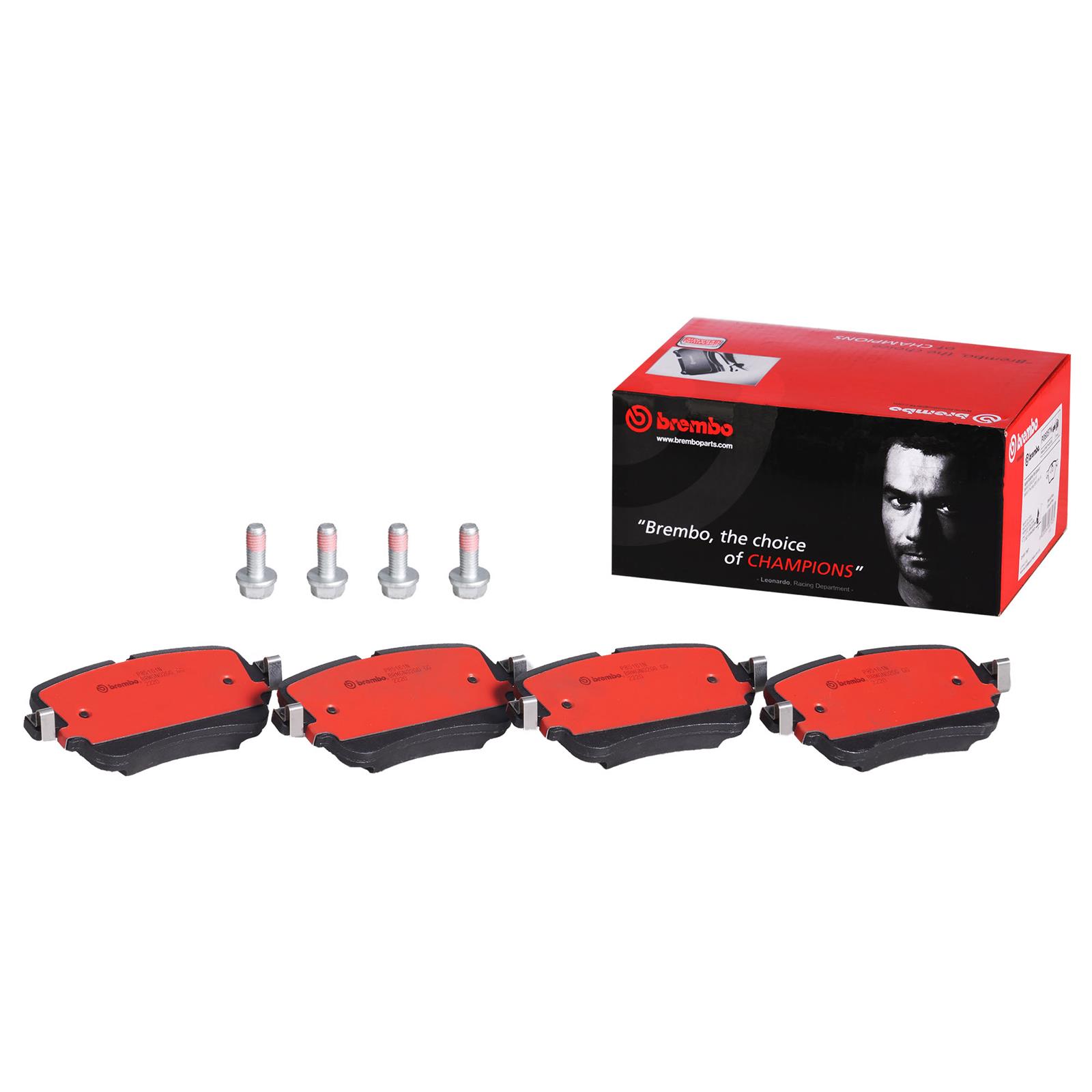Brembo P85161N Brembo NAO Ceramic Brake Pads Summit Racing