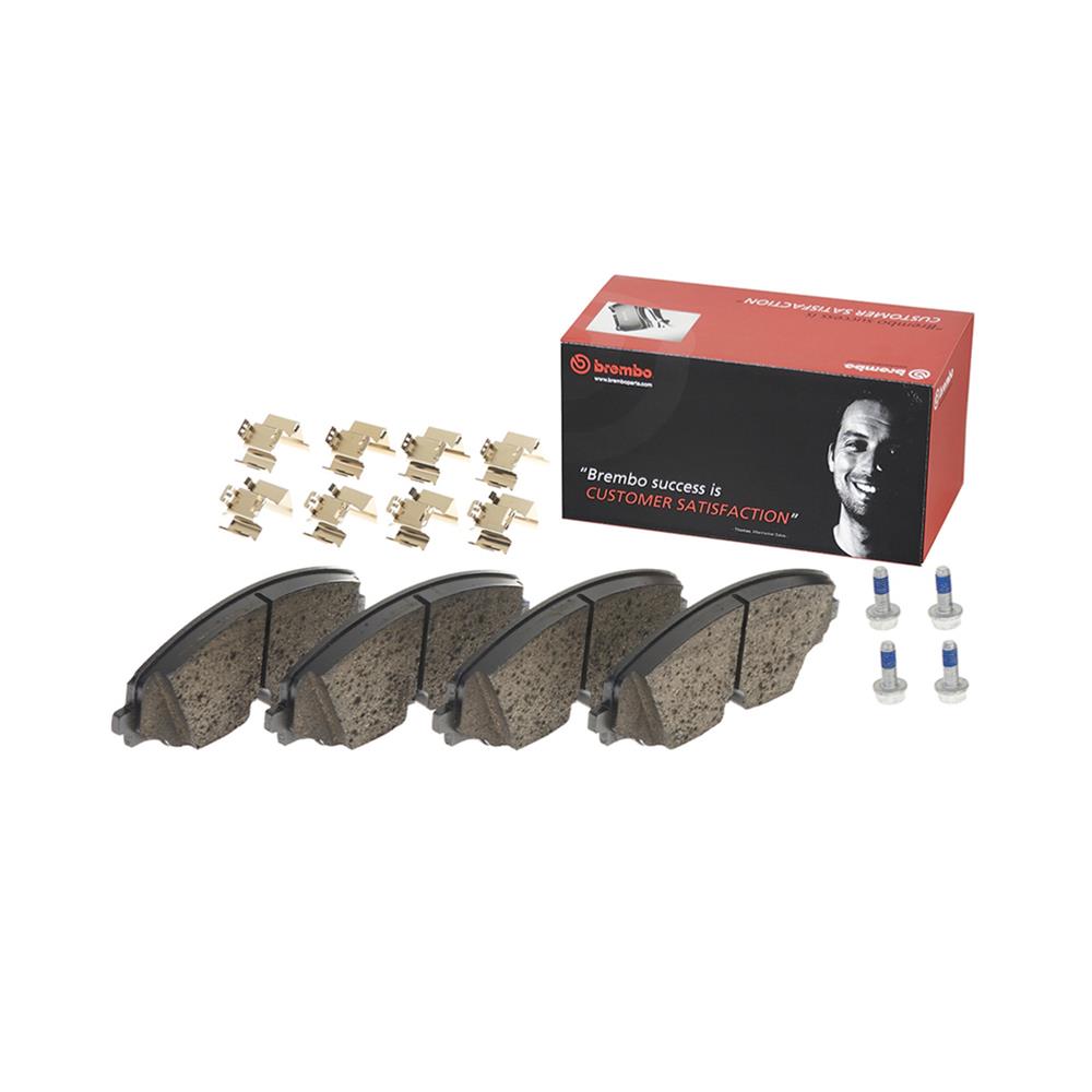 Brembo P85176 Brembo Low-Met Brake Pads | Summit Racing