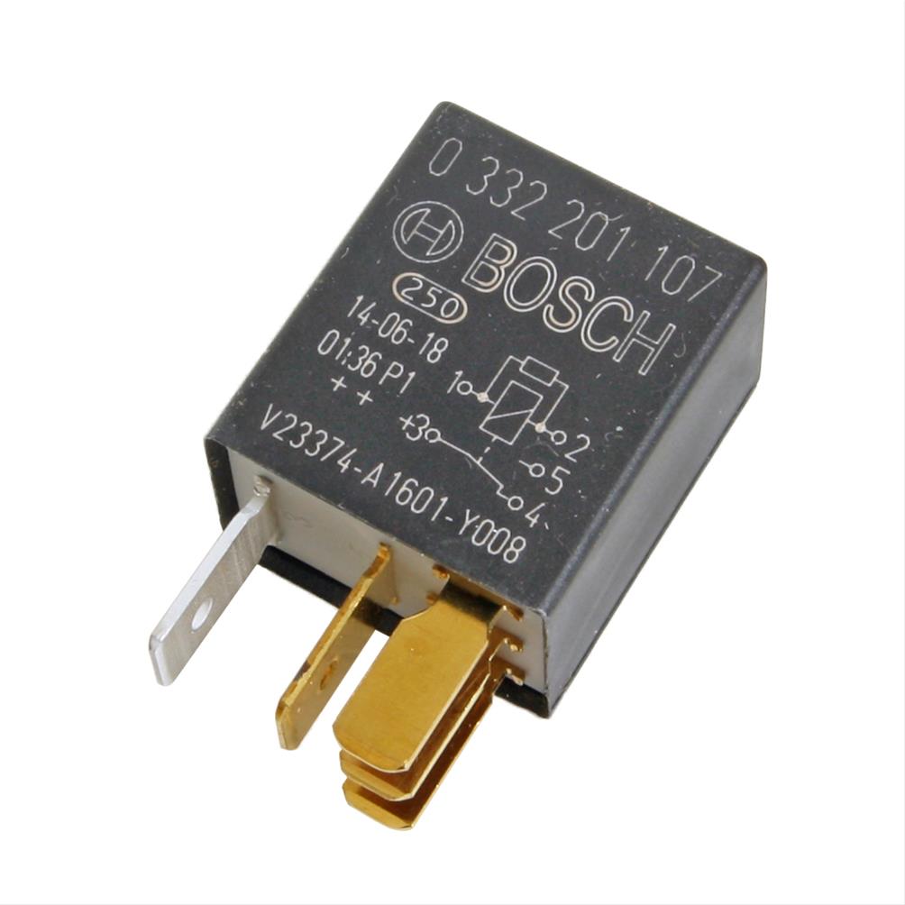 Bosch Relays 0332201107 - Free Shipping on Orders Over $99 at Summit Racing