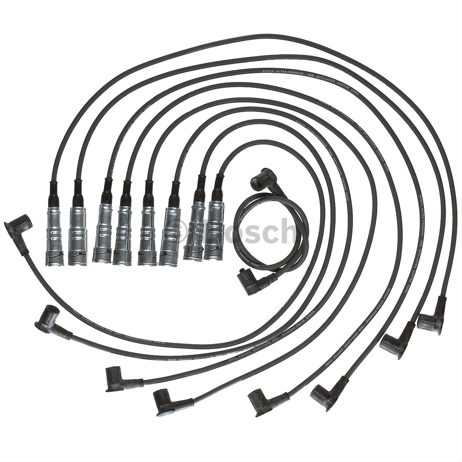 Bosch Automotive 09028 Bosch Premium Spark Plug Wire Sets Summit Racing