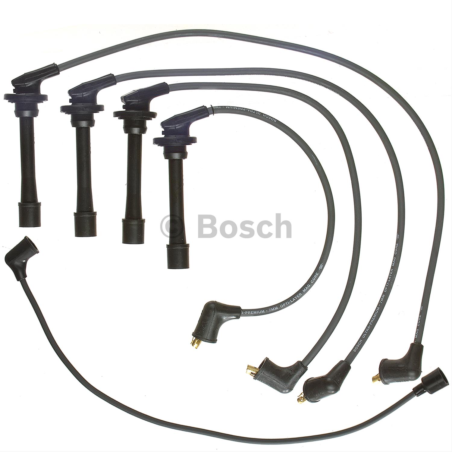 Bosch Automotive 09241 Bosch Premium Spark Plug Wire Sets Summit Racing