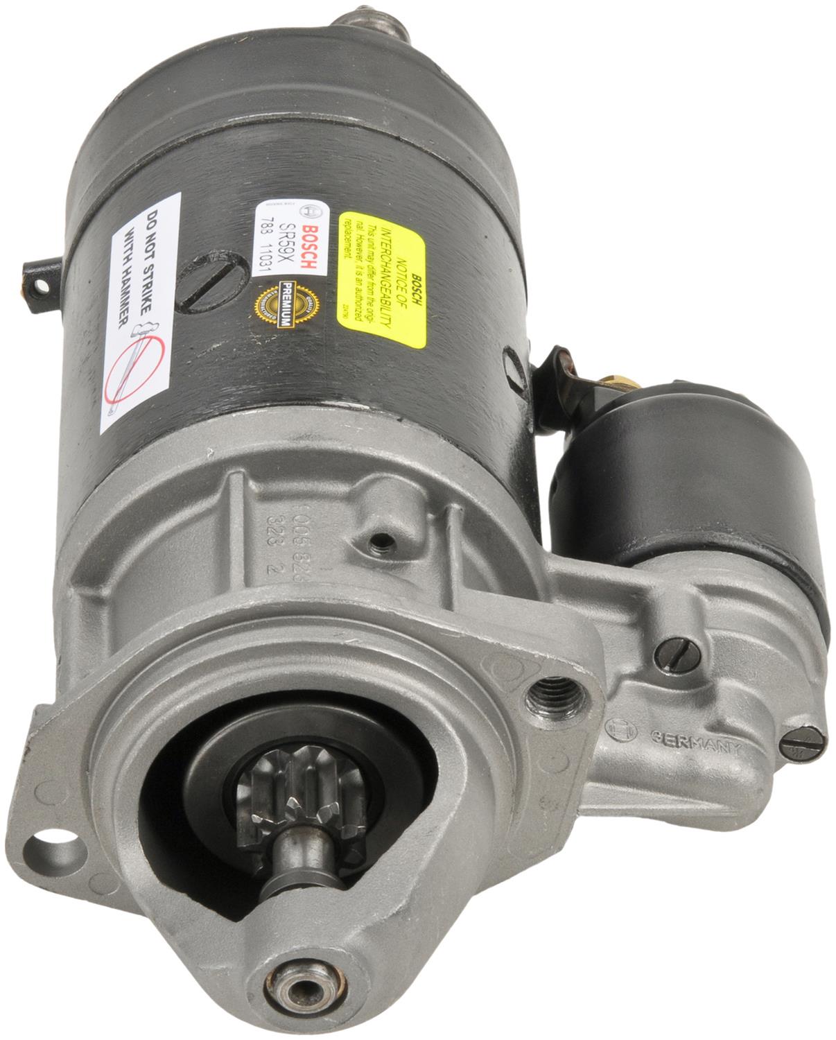Bosch Automotive SR59X Bosch Remanufactured Starters Summit Racing