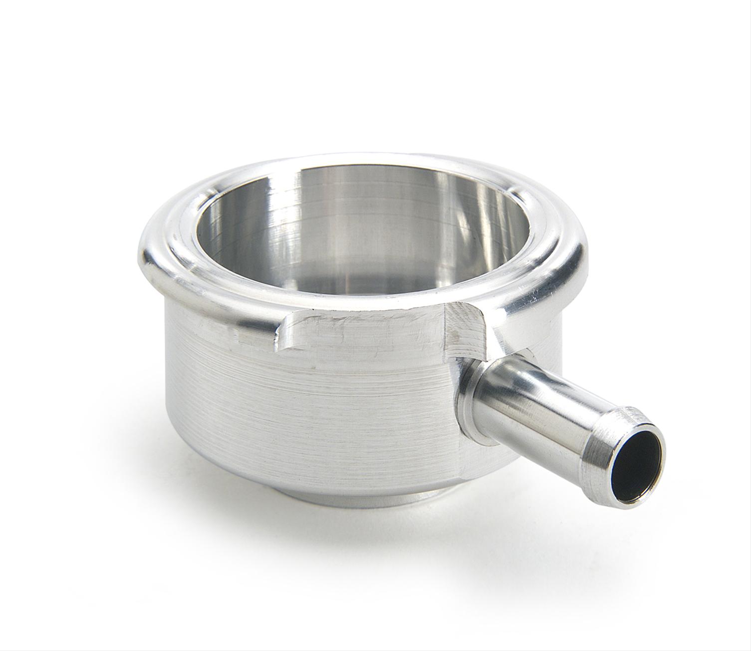 See Moroso 63486 Billet Aluminum Filler Neck Weld On