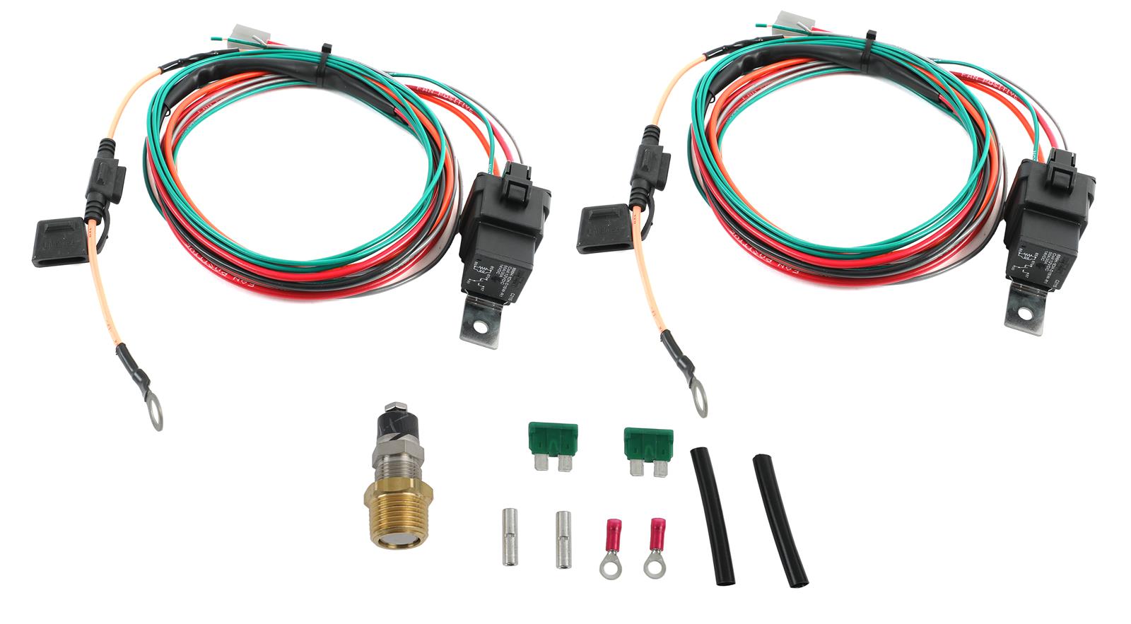 Be Cool 75104 Be Cool Electric Fan Wiring Harness Kits Summit Racing