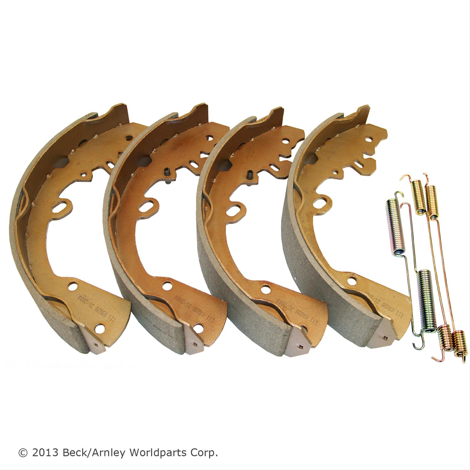 Beck/Arnley 0813242 Beck/Arnley Brake Shoes Summit Racing