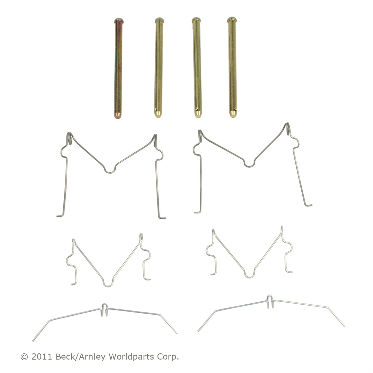 Centric Disc Brake Hardware Kit 117.44048