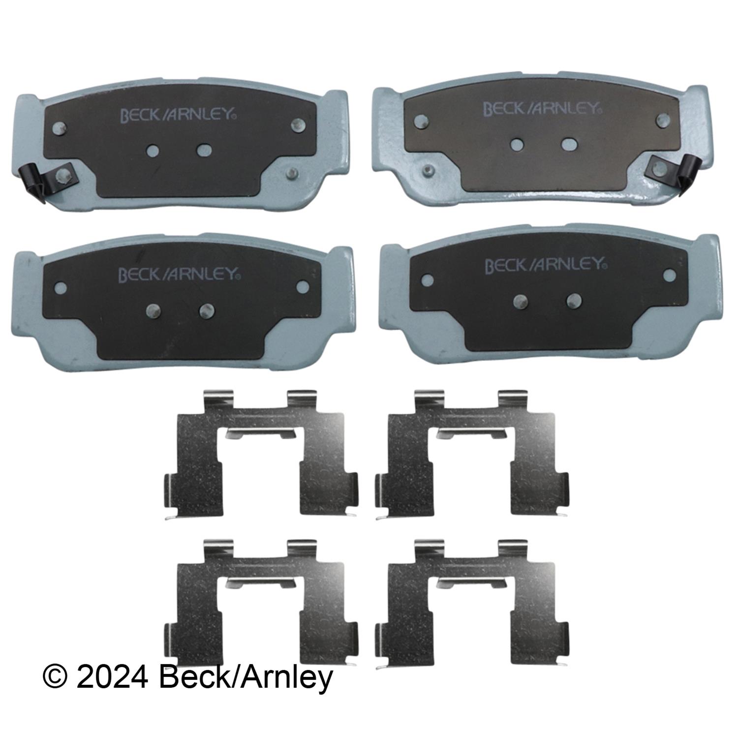 Beck/Arnley 085-6725 Beck/Arnley OE Disc Brake Pads | Summit Racing