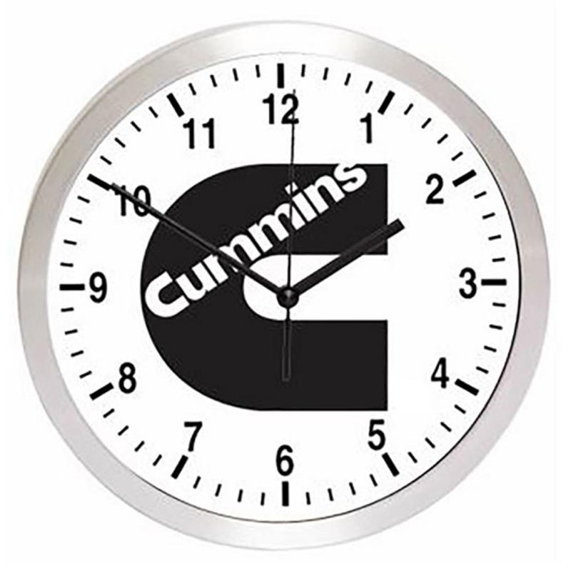 Summit Gifts 1448326 Cummins Brushed-Metal Wall Clocks | Summit Racing