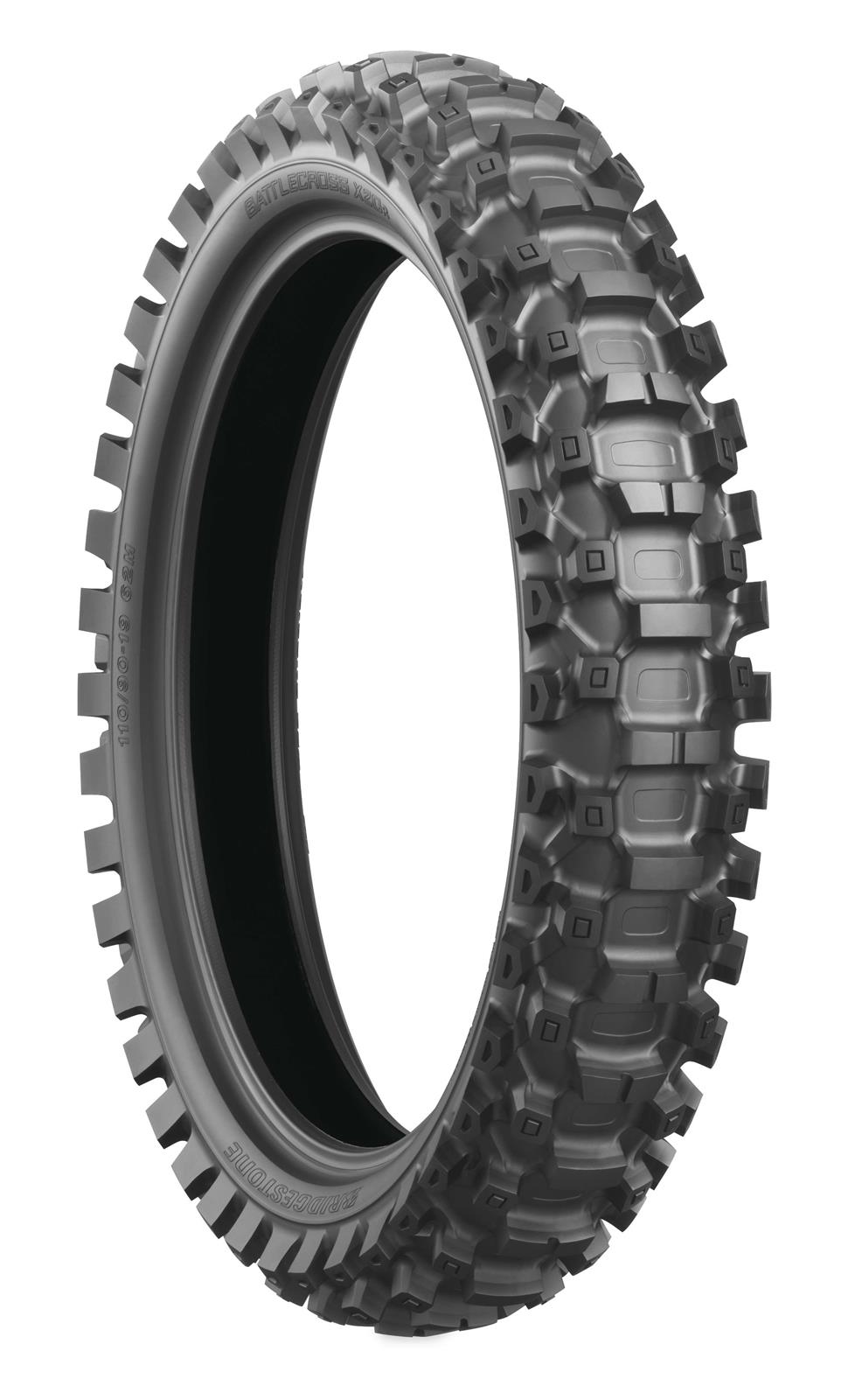 中古MXタイヤ 2022年製造 BRIDGESTONE BATTLECROSS X20 100/90-19ブリヂストン バトルクロス 軟質用リアタイヤ Bridgestone Motorcycle Tires 004595 Bridgestone Battlecross X20
