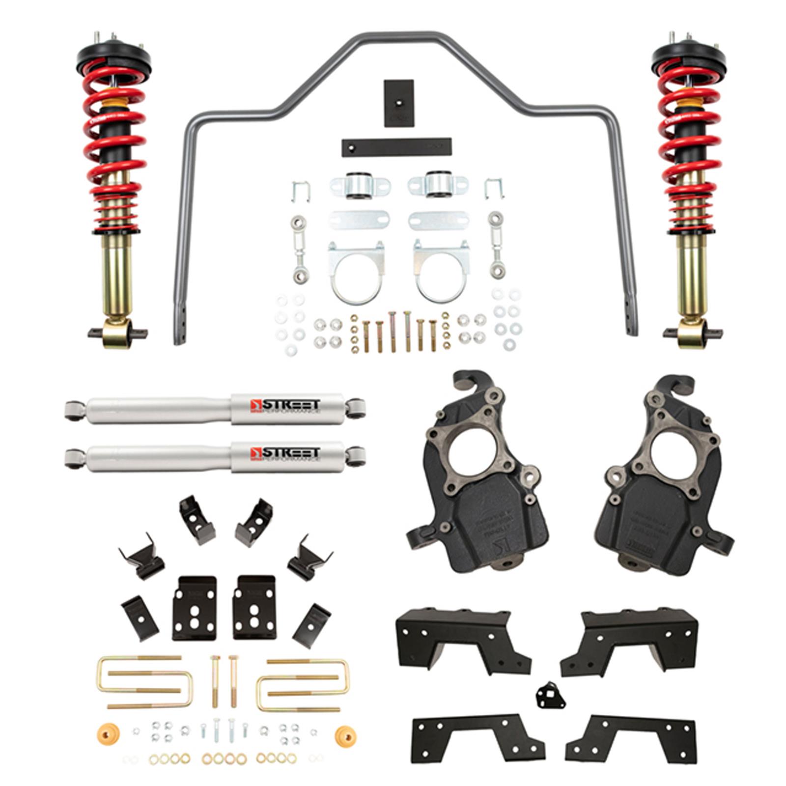 Belltech Performance Handling Kits 1008HK Suspension Package, Handling, Front/Rear, Drop, Ford, Kit thumbnail 5
