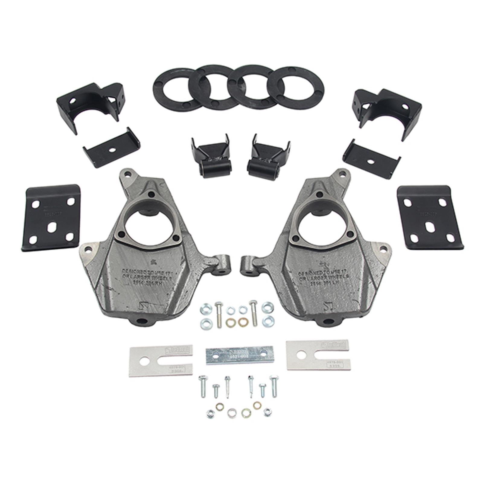 Belltech Lowering Kits 1016 Kit, Coil Springs, 3-4 in. Front, 7 in. Rear, GM, Silverado, Sierra, Extended/Crew Cab, Kit
