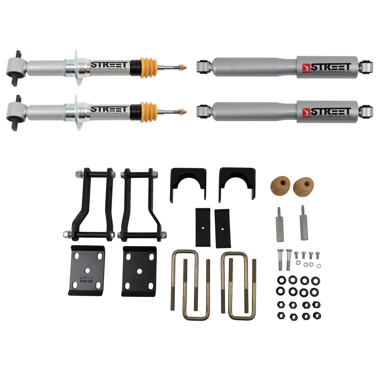 Belltech 1044SP Belltech Lowering Kits with Street Performance Shock Absorbers Summit Racing