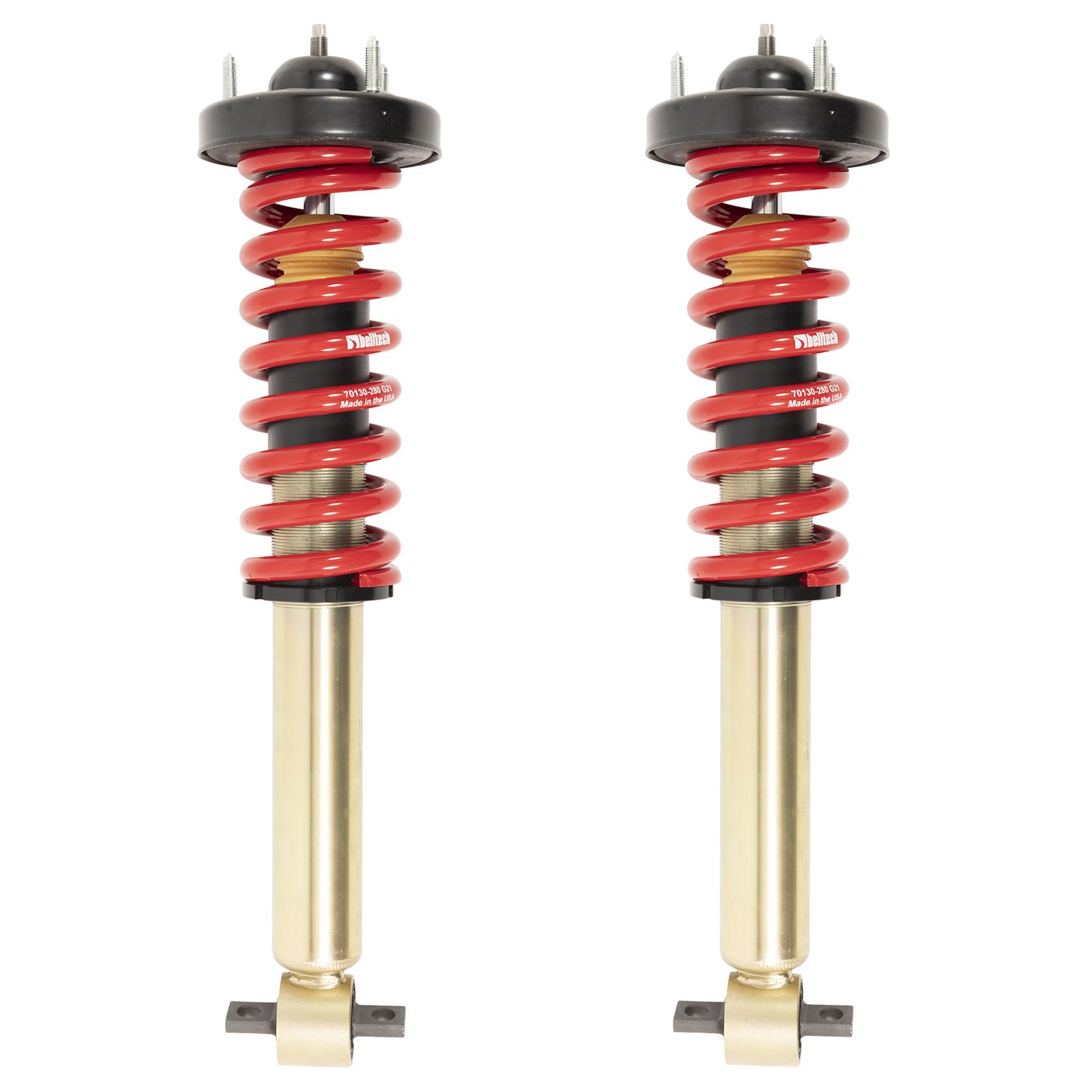 Belltech Coilover Kits 15201 COILOVER KIT; 15-20 F150 (All Cabs) 2WD/4WD 4" Lift