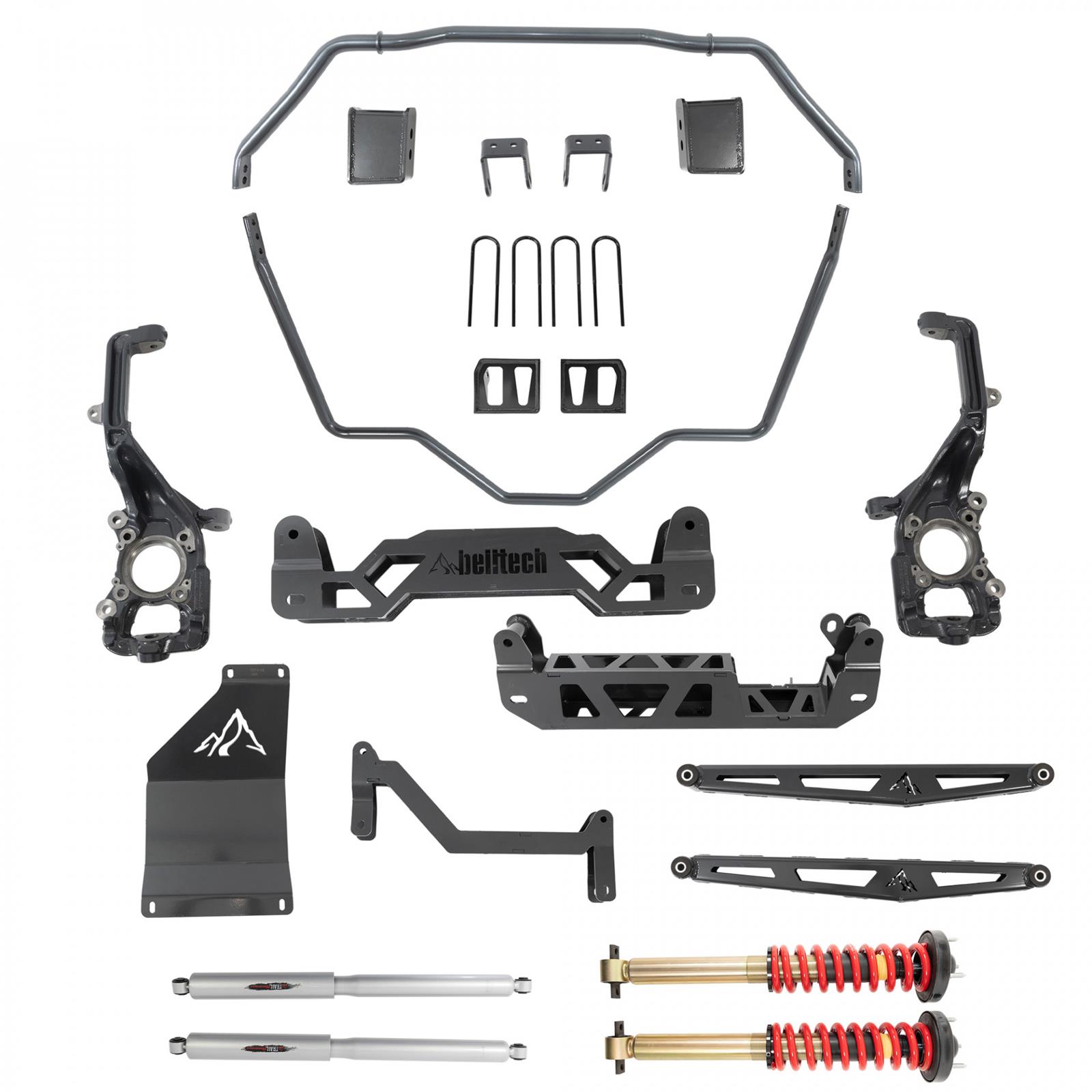 Belltech Suspension Leveling & Lift Kits 152510HK LIFT KIT, 2021 Ford F-150 4wd (All Cabs) 6"-7"