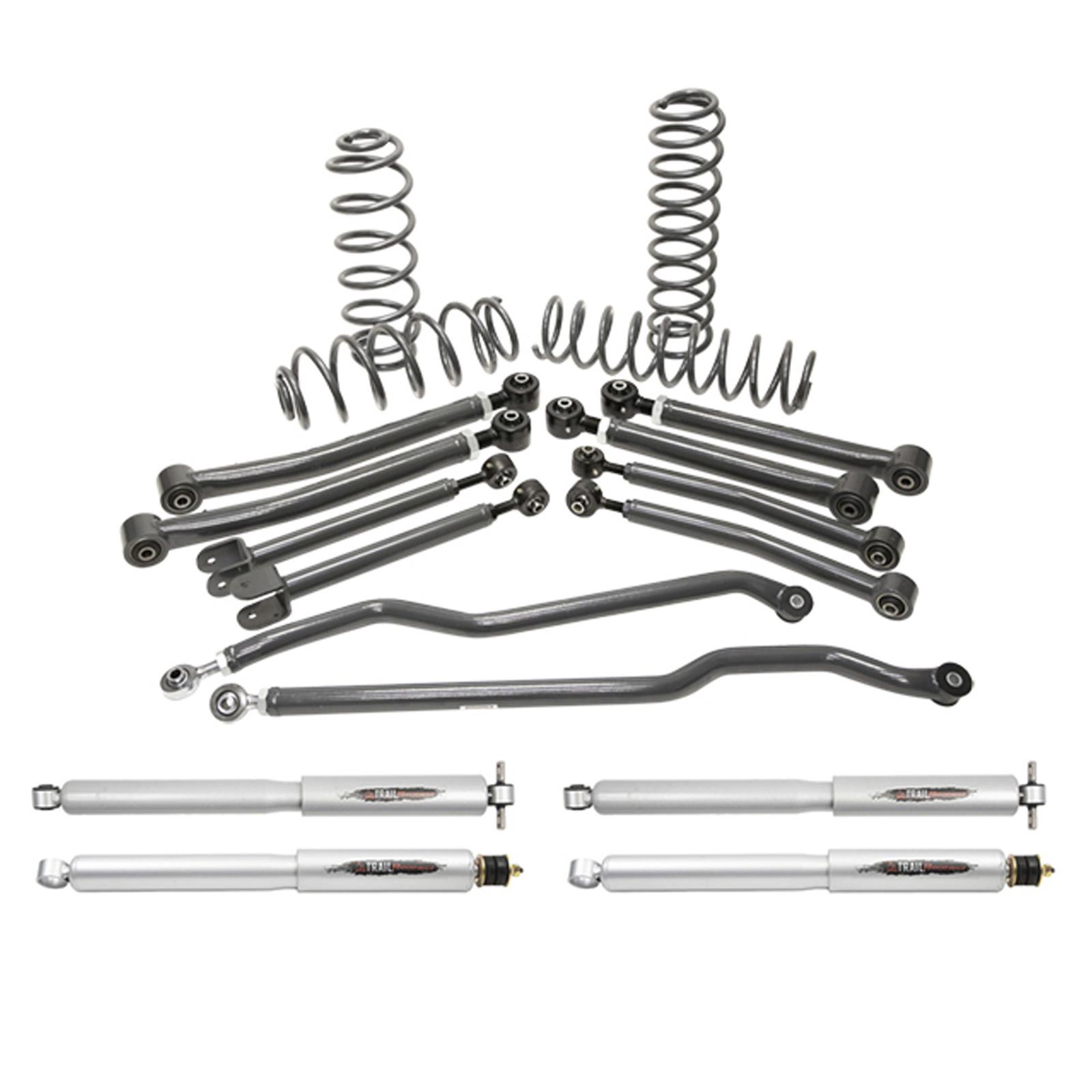 Belltech Lift Kits 153201TP Suspension Kit, Coil Spring/Coil Spring, 4 in. Lift, Jeep, Wrangler, JK, Kit