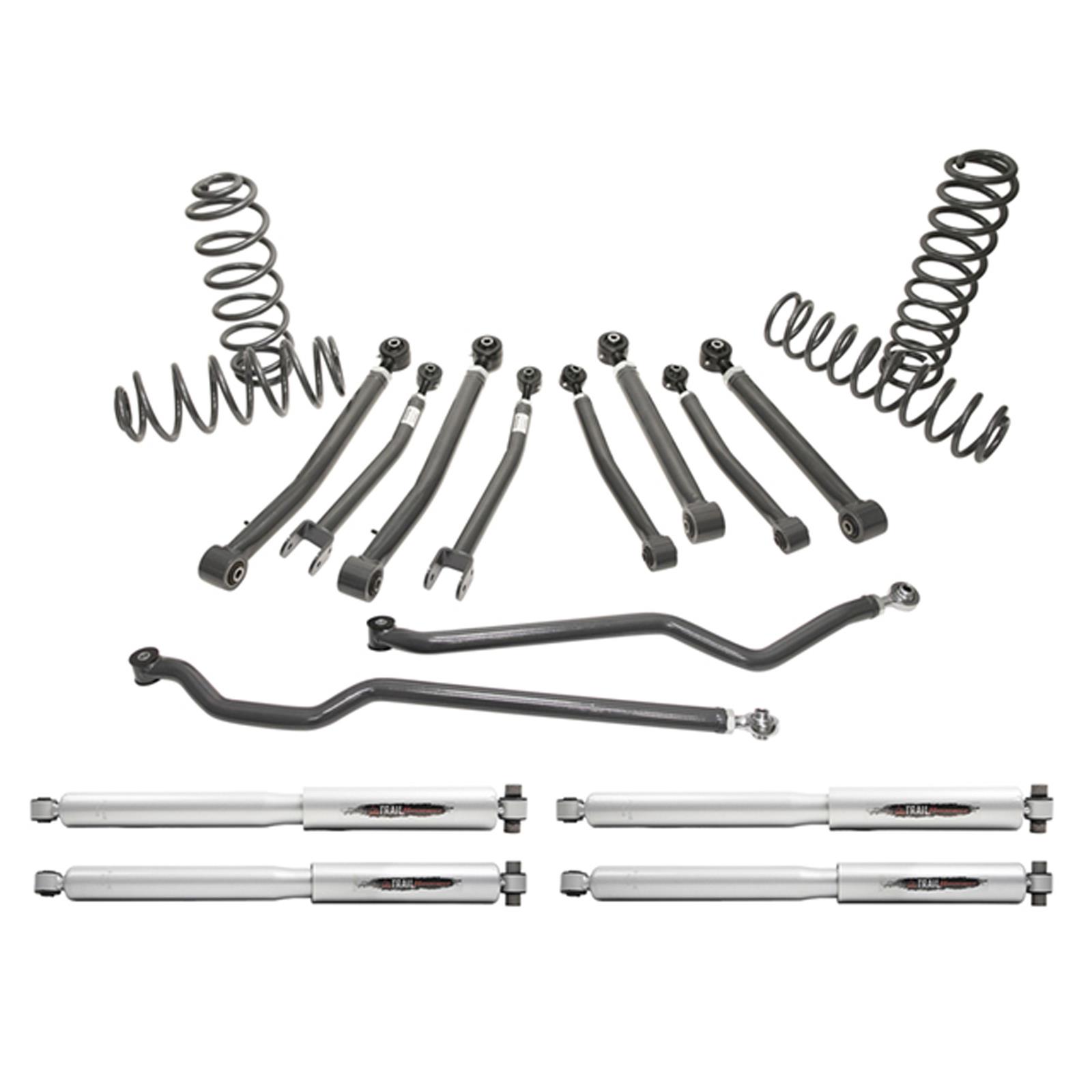 Belltech Lift Kits 153205TP Suspension Kit, Coil Spring/Coil Spring, 4 in. Lift, Jeep, Wrangler, JL, Kit