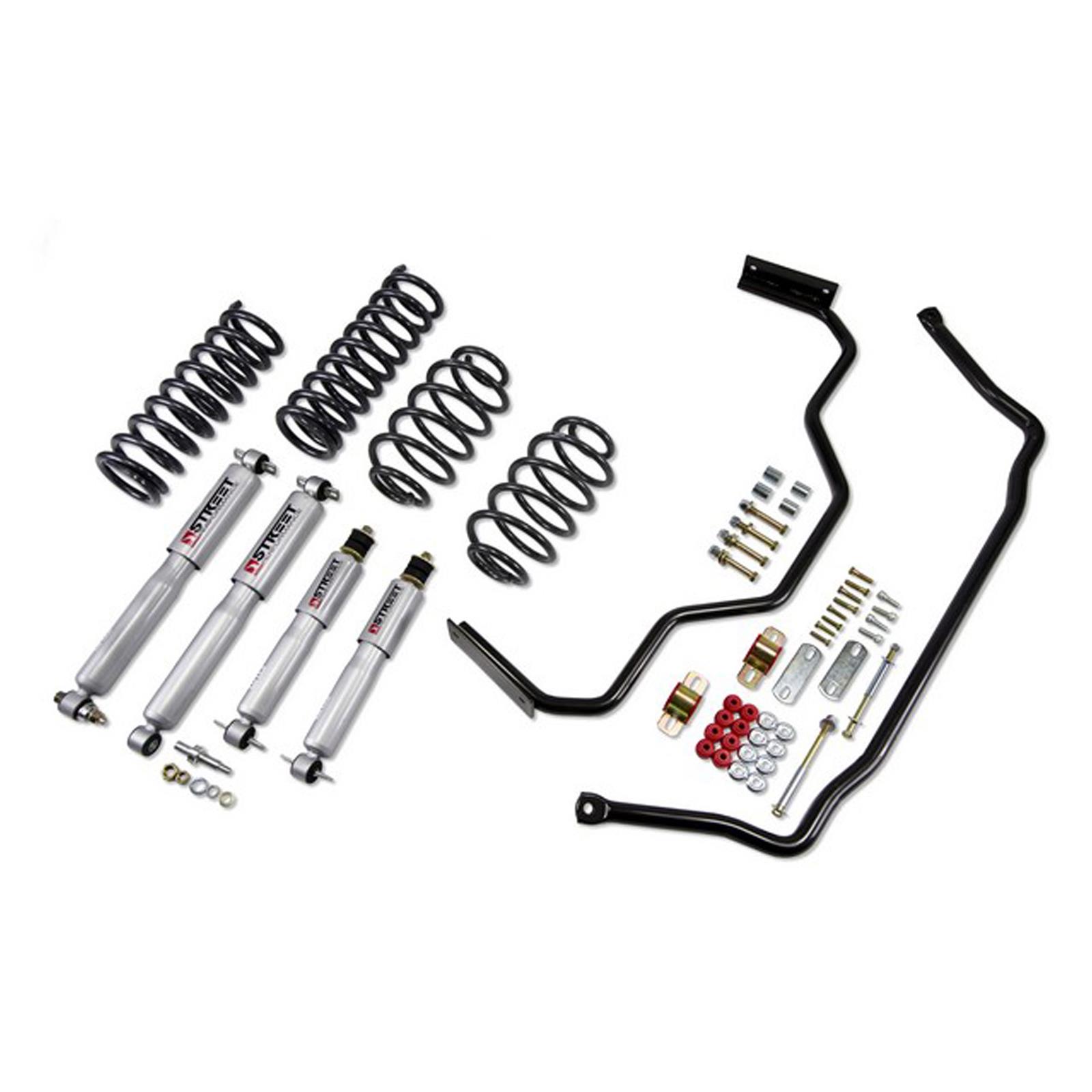 Belltech Performance Handling Kits 1743 Suspension Packages, Coil Springs, Shocks/Struts, Sway Bars, End Link Bushings, Sway Bar Bushings, Ford, Kit