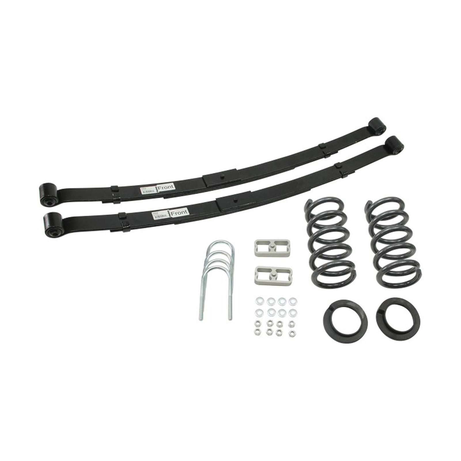 Belltech Lowering Kits 573 Suspension Package, Lowering, Front Coil Springs, Rear Leaf Springs, Chevy, GMC, Kit