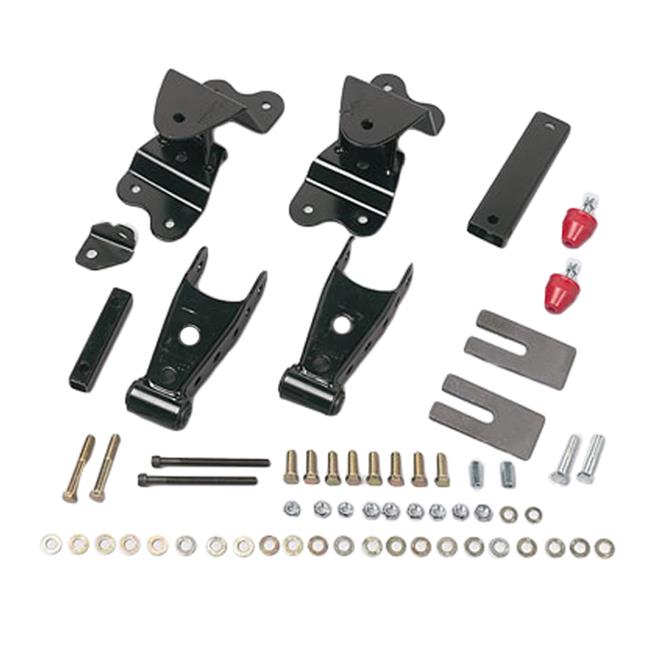 6503 Belltech 2spring set Leaf Spring Shackles and Hangers Rear New