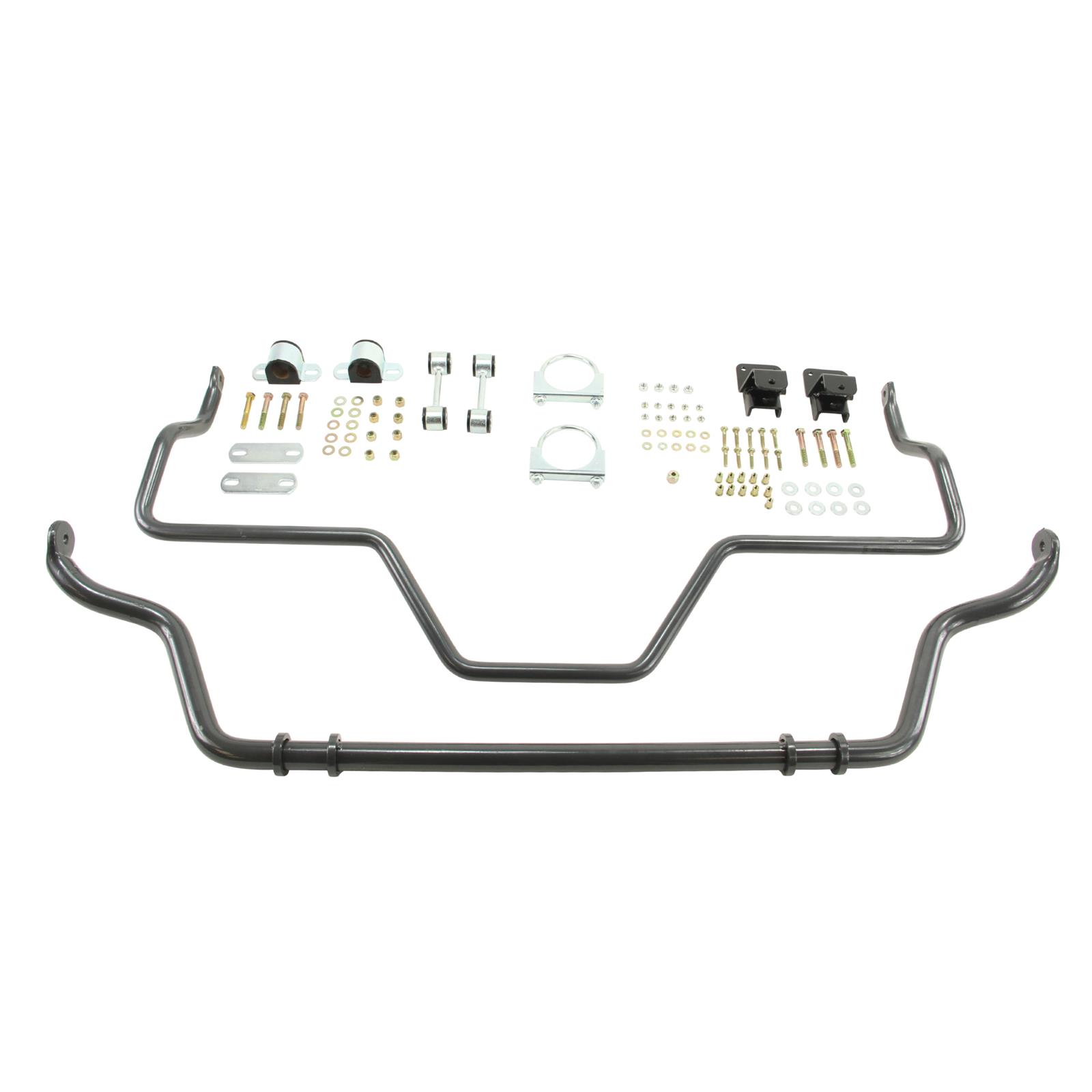 Belltech Anti-Sway Bars 9929 Sway Bars, Front and Rear, Solid, Steel, Gunmetal, for Nissan, 5.6L, RWD, 4-door, Kit