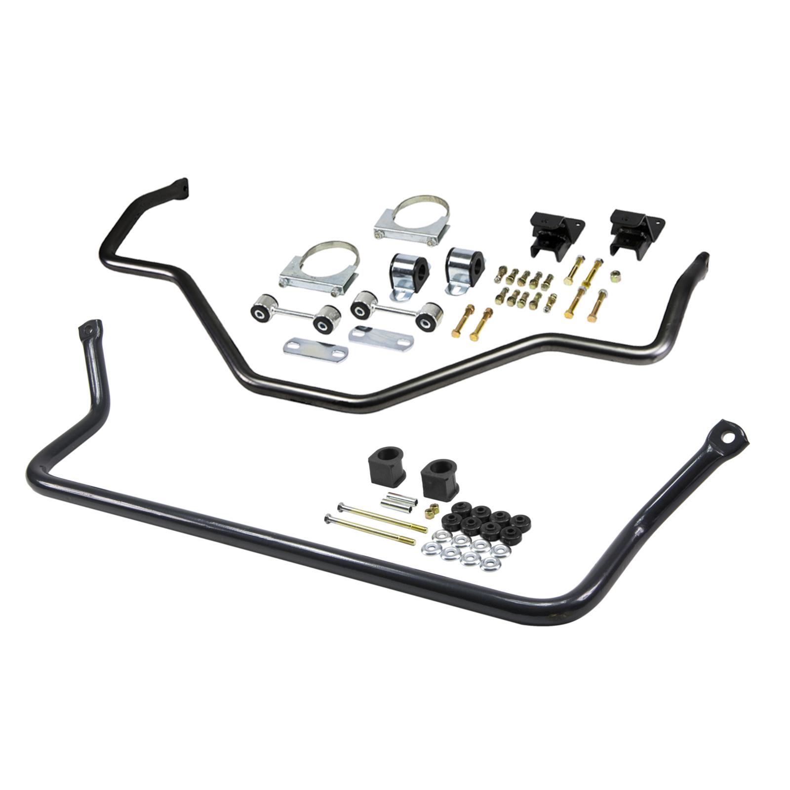 Belltech Anti-Sway Bars 9933 Sway Bars, Bars, Front and Rear, Steel, Gray/Silver, Chevrolet, GMC, Kit