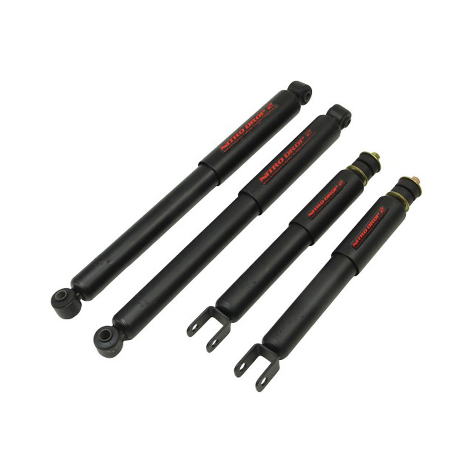Belltech ND2 OEM Shock Kits OE9156 Shocks and Struts, Shocks, Stock Ride Height, Twin-tube, Gas-charged, Front and Rear, Chevrolet, GMC, Set of 4