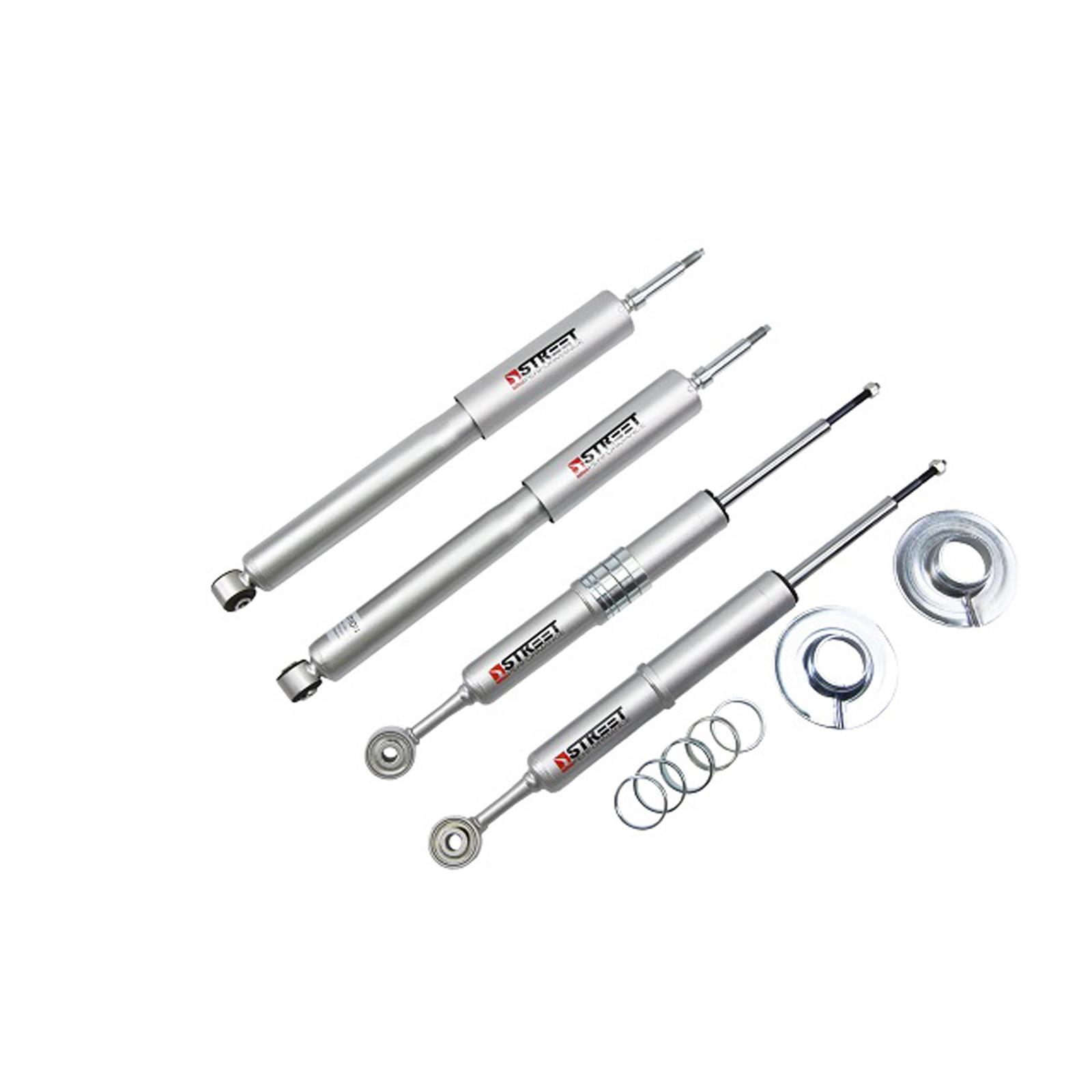 Belltech Street Performance OEM Shock Kits OE9566 Shocks and Struts, Shocks, Stock Ride Height, Twin-tube, Front and Rear, Toyota, Set of 4