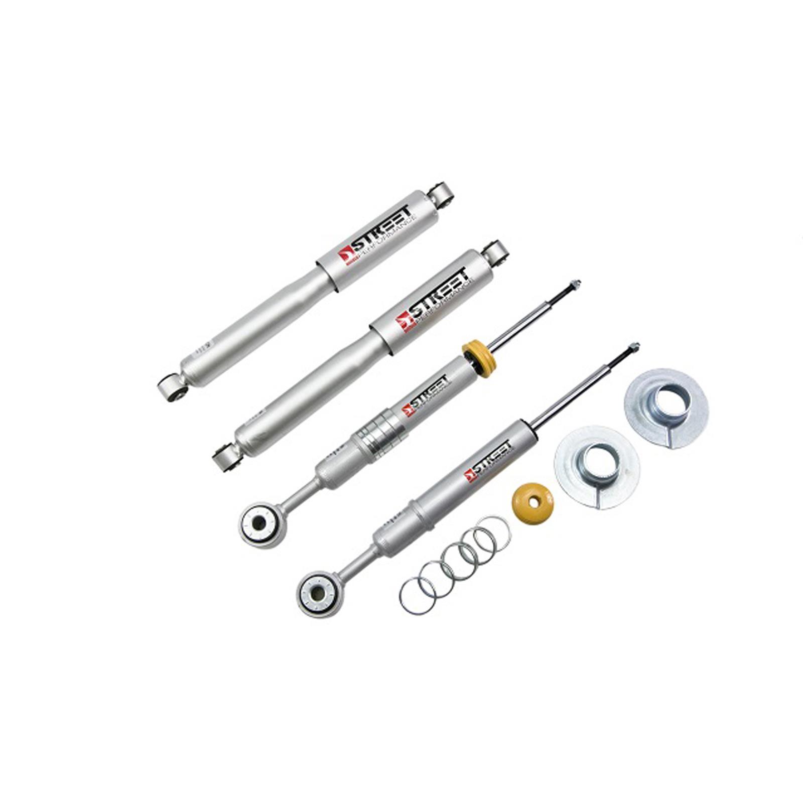 Belltech Street Performance Shock Kits for 2011-2018 1500, 2019-2024 1500 CLASSIC, 2006-2010 RAM - OE9610 Shocks and Struts, Shocks, Stock Ride Height, Twin-tube, Dodge, Set of 4