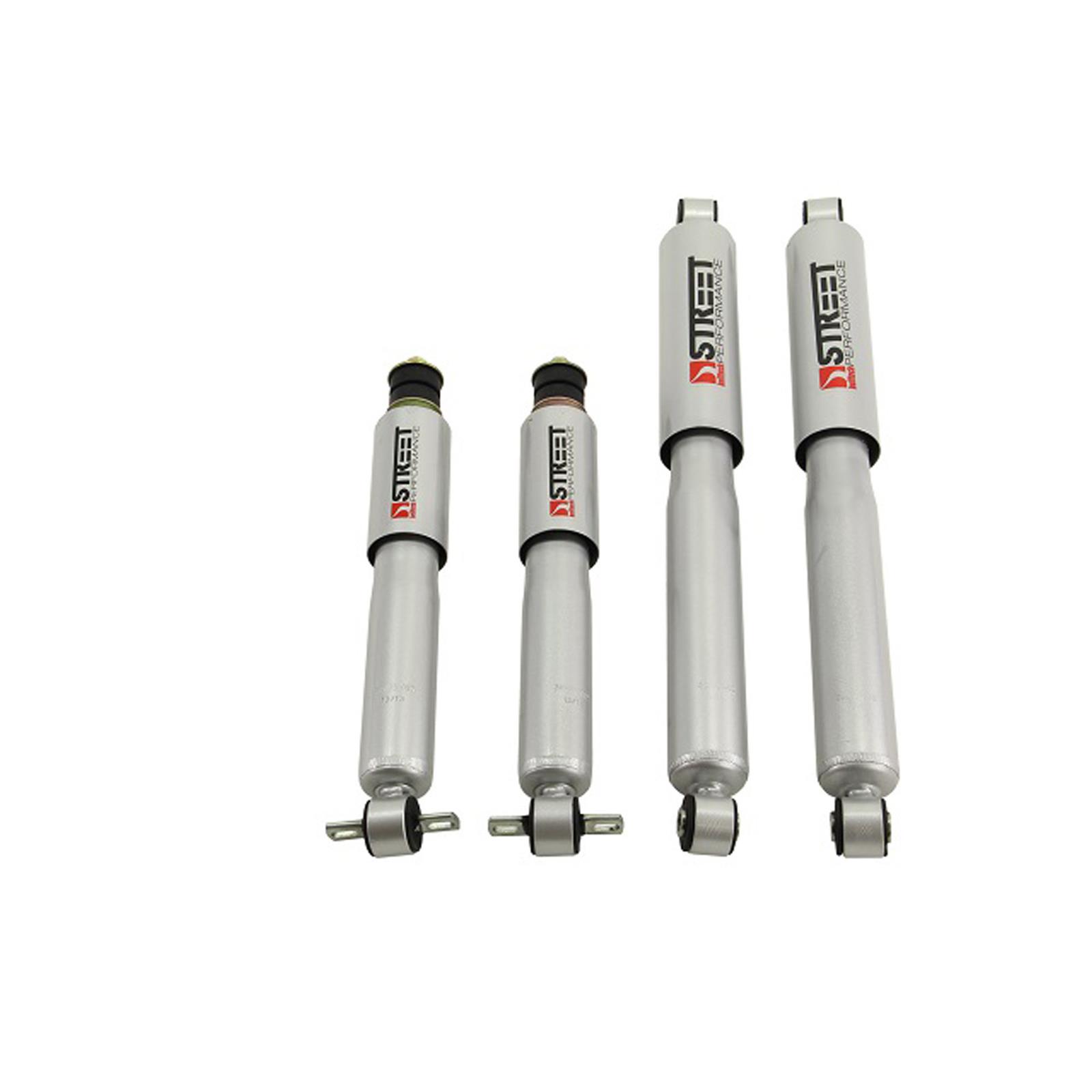 Belltech Street Performance OEM Shock Kits OE9638 Shocks and Struts, Shocks, Stock Ride Height, Twin-tube, Front and Rear, Mitsubishi, Toyota, Set of 4