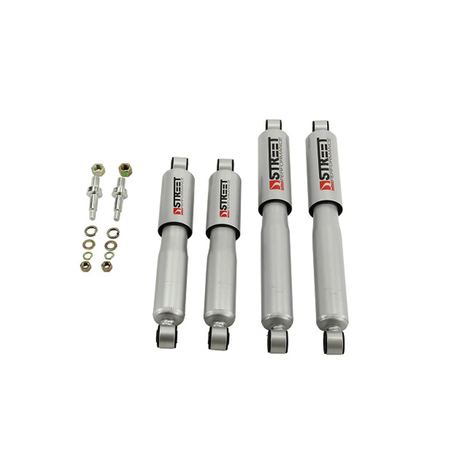 Belltech Street Performance OEM Shock Kits OE9676 Shocks and Struts, Shocks, Stock Ride Height, Twin-tube, Front and Rear, Chevrolet, GMC, Set of 4