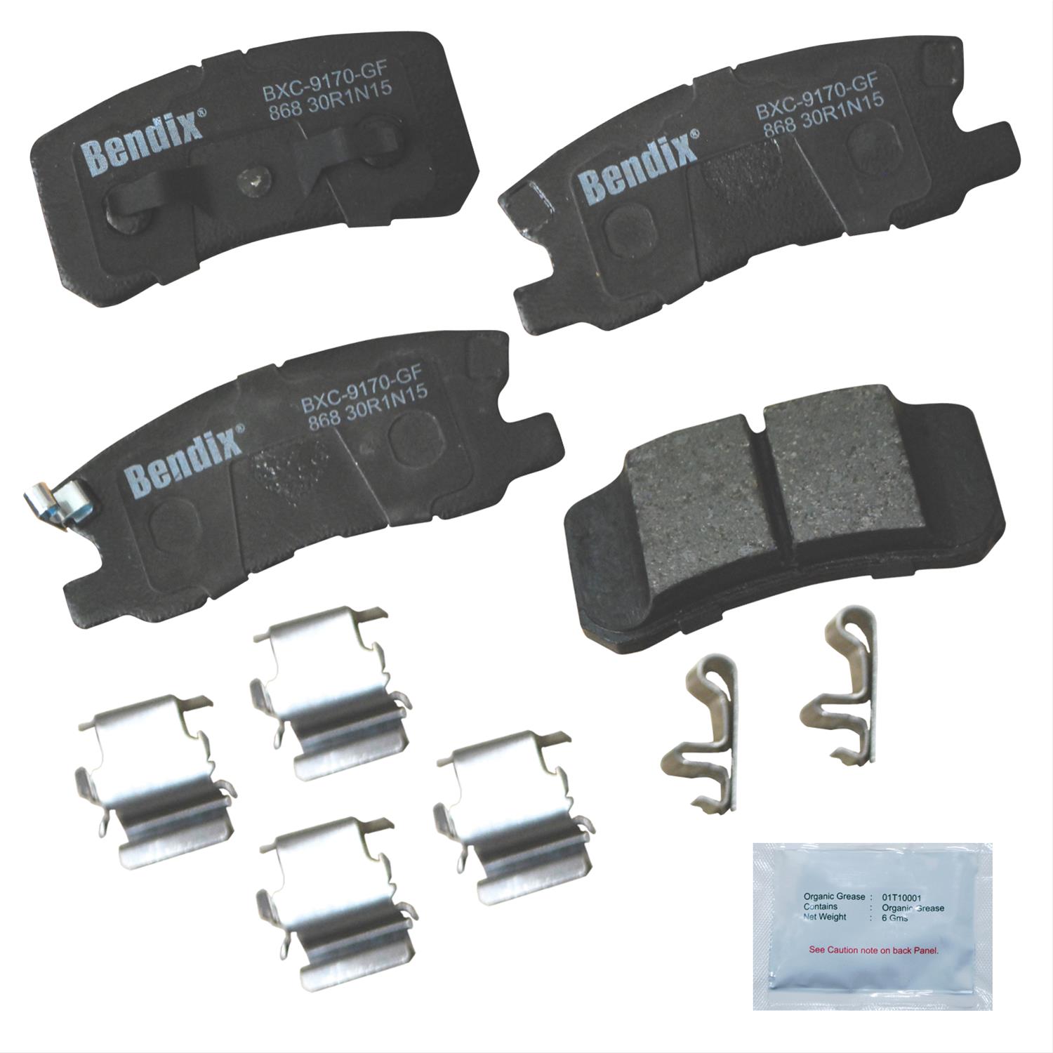 Bendix Brakes CFC868 Bendix Brakes Premium Copper-Free Brake Pads ...