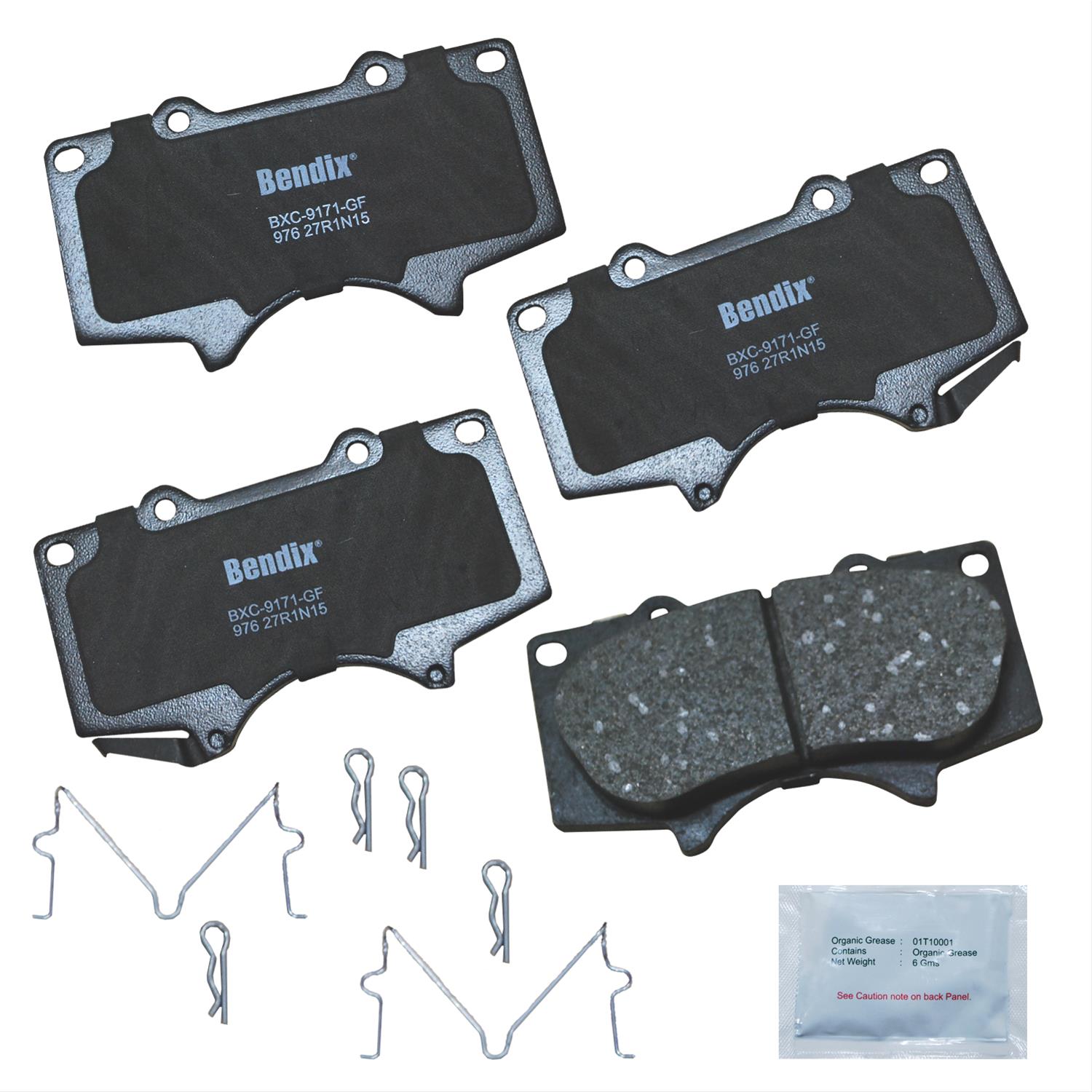 Bendix Brakes CFC976 Bendix Brakes Premium CopperFree Brake Pads