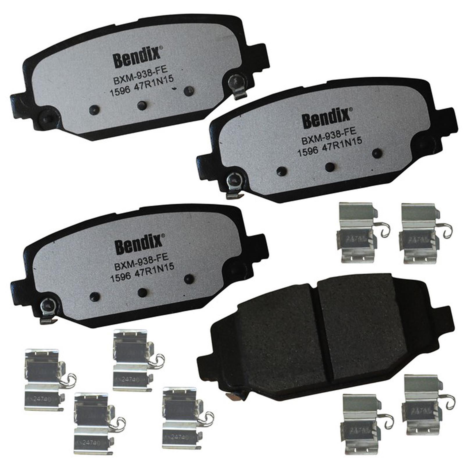 Bendix Brakes MKD1596FM Bendix Brakes Fleet MetLok Brake Pads | Summit ...