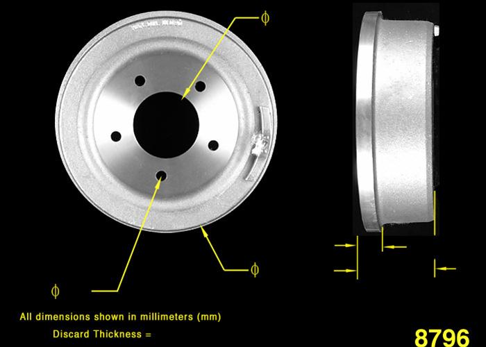Bendix Brakes PDR0209 Bendix Brakes Global Brake Drums Summit Racing