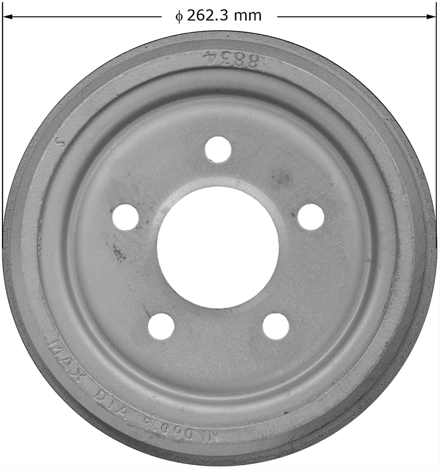Bendix Brakes PDR0314 Bendix Brakes Brake Drums Summit Racing
