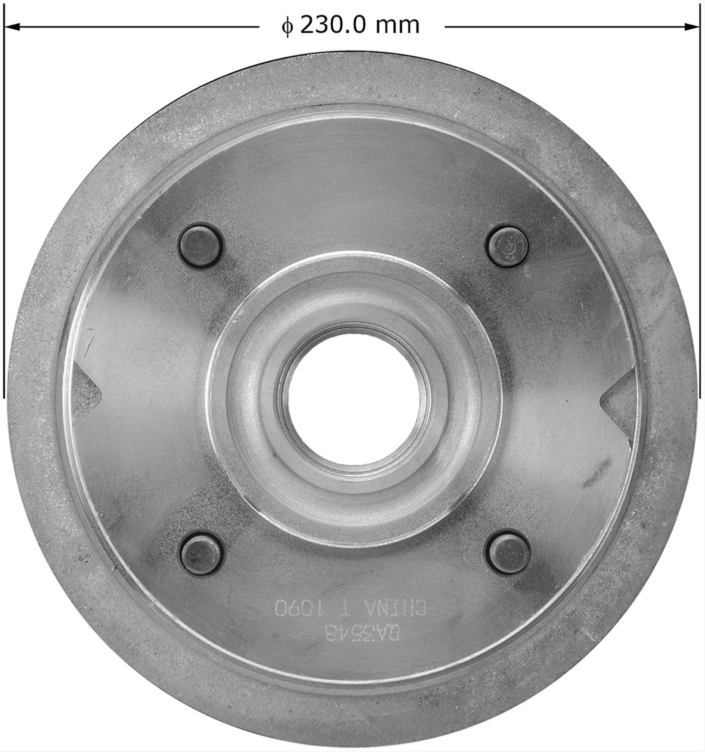 Bendix Brakes PDR0481 Bendix Brakes Brake Drums Summit Racing