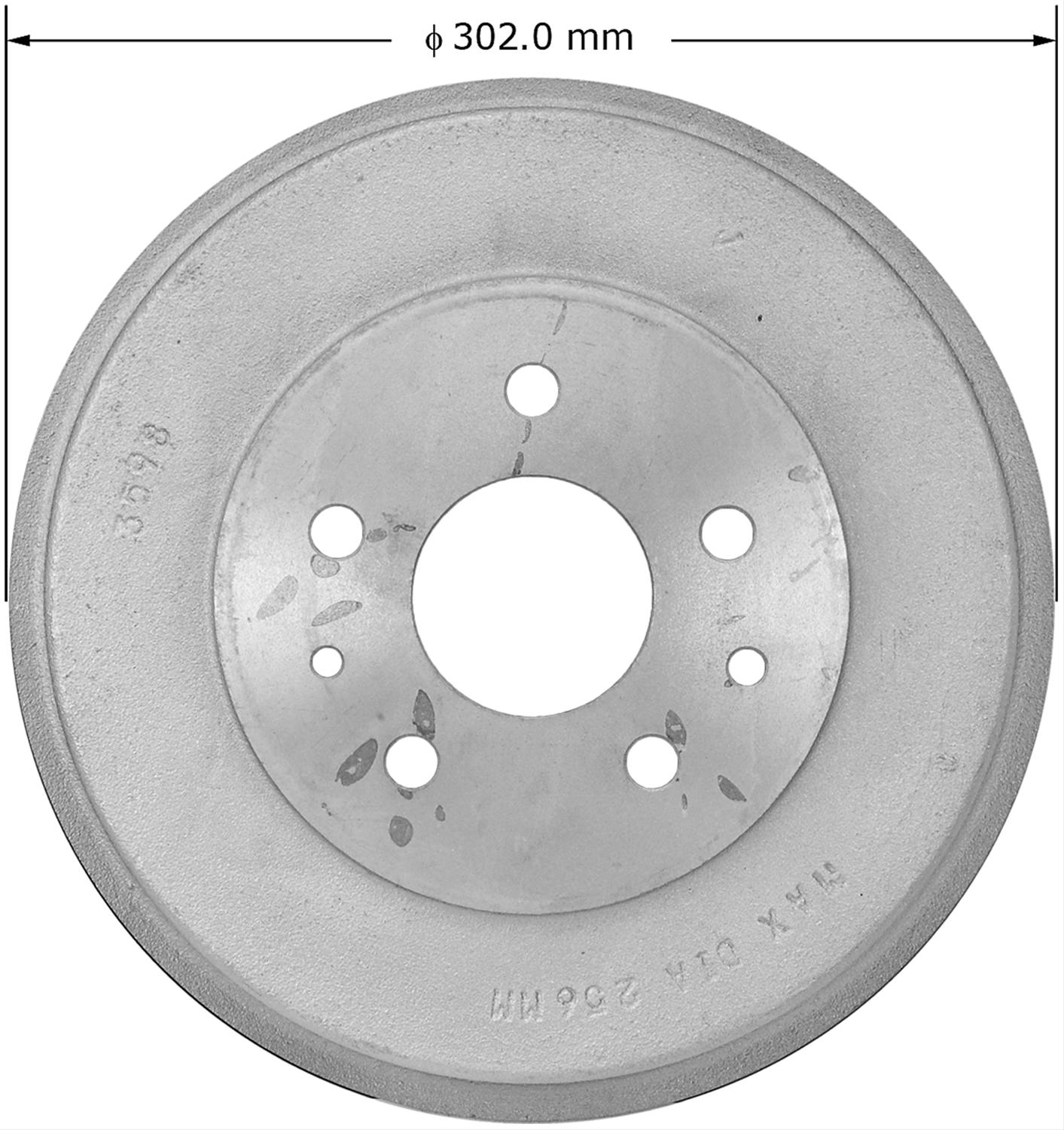 Bendix Brakes PDR0769 Bendix Brakes Brake Drums Summit Racing