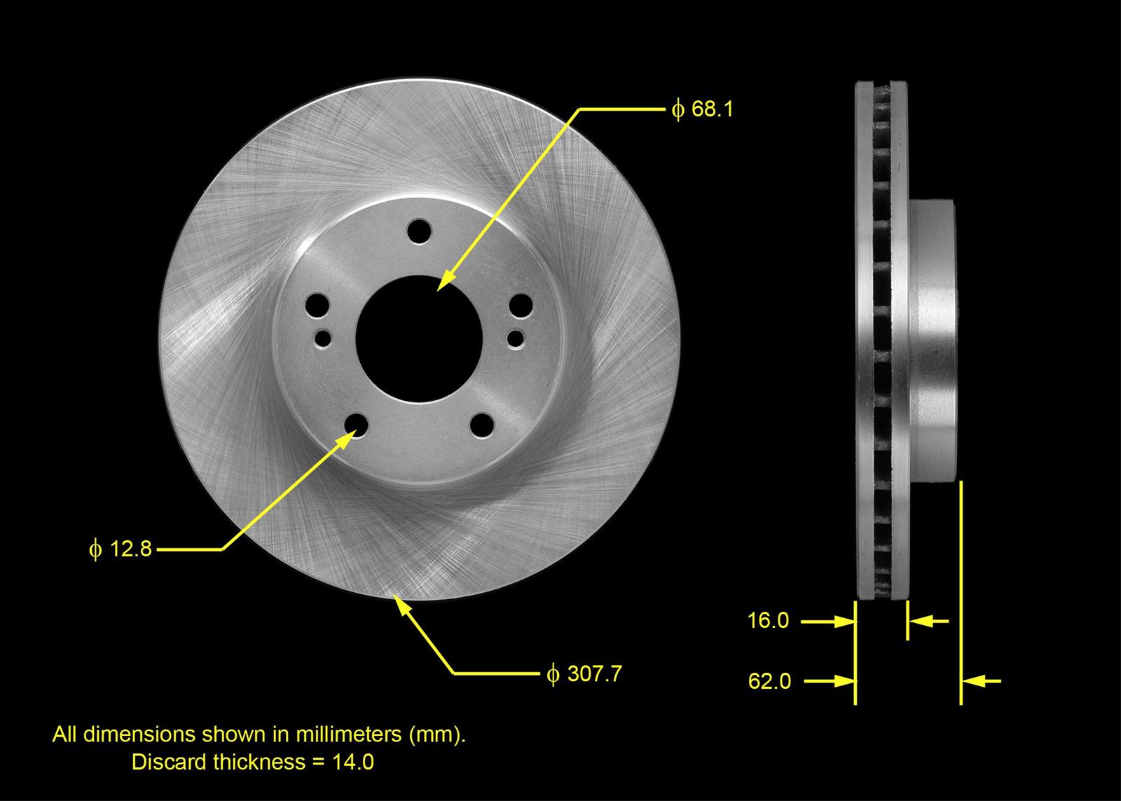 Bendix Brakes PRT5537 Bendix Brakes Global Brake Rotors | Summit