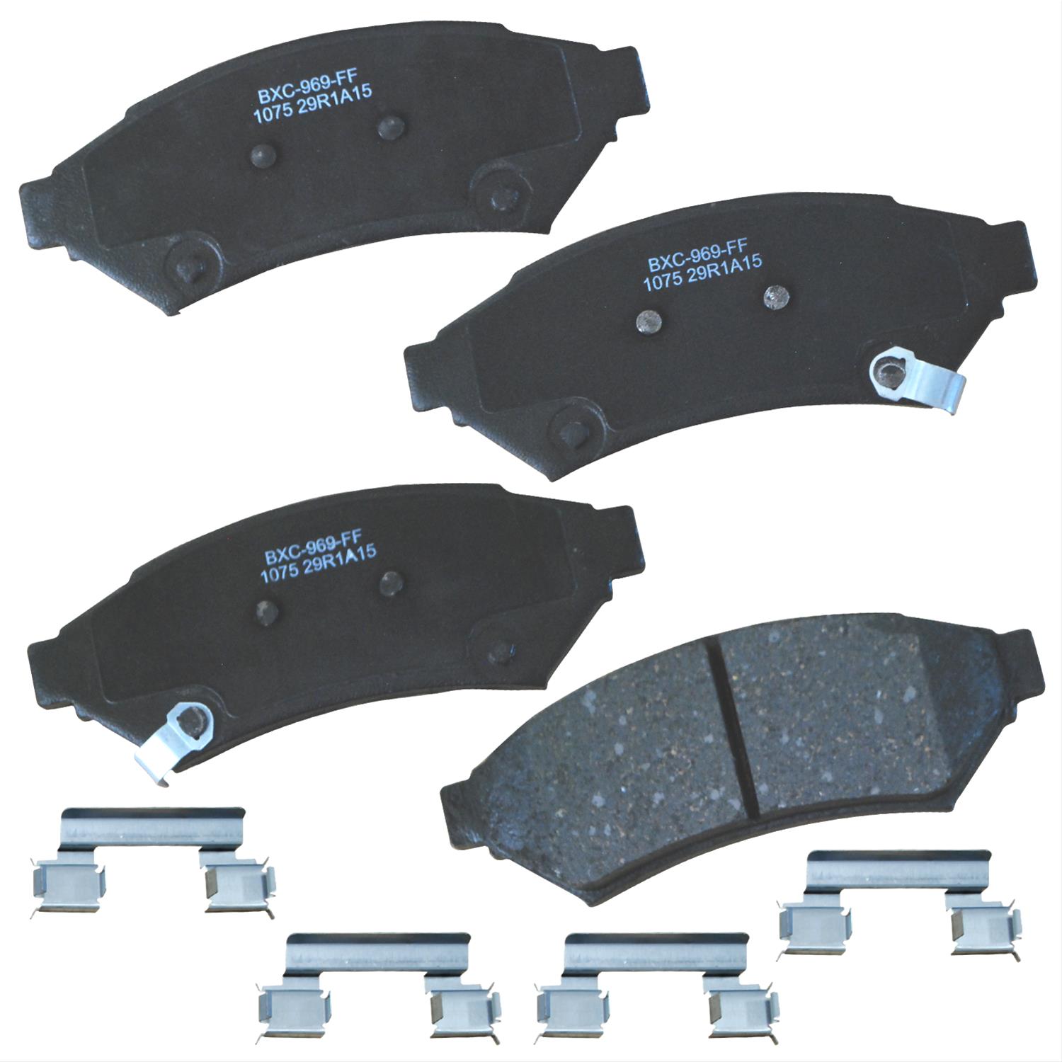 Bendix Brakes SBC1075 Bendix Brakes STOP Brake Pads Summit Racing